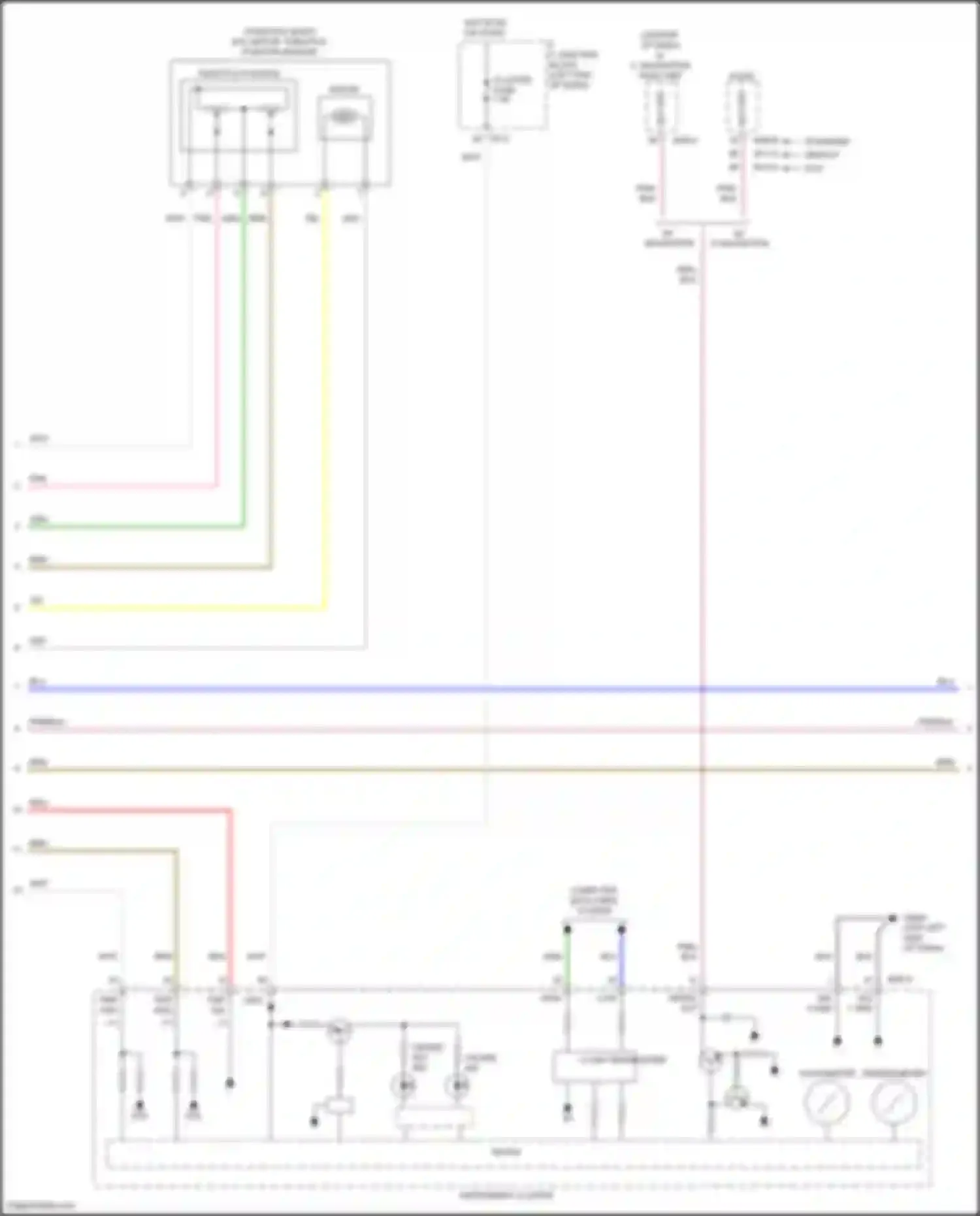 Wiring diagram w/ navigation for Kia Rio X I (2020-2024) (1 of 1)