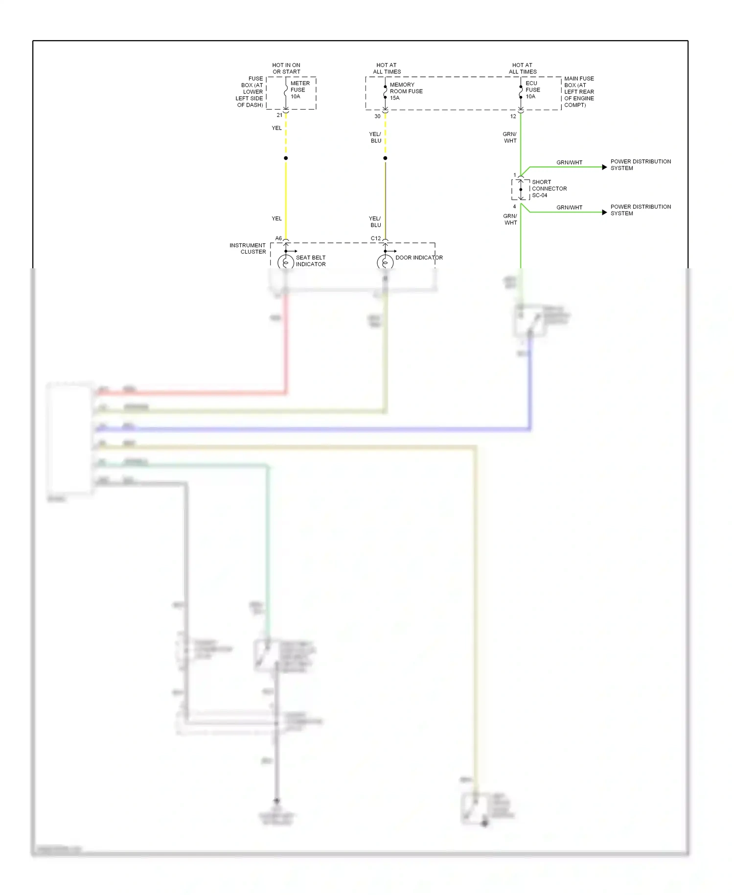 Kia Rio I facelift (2002-2005) blu wiring diagram  (26 of 26)
