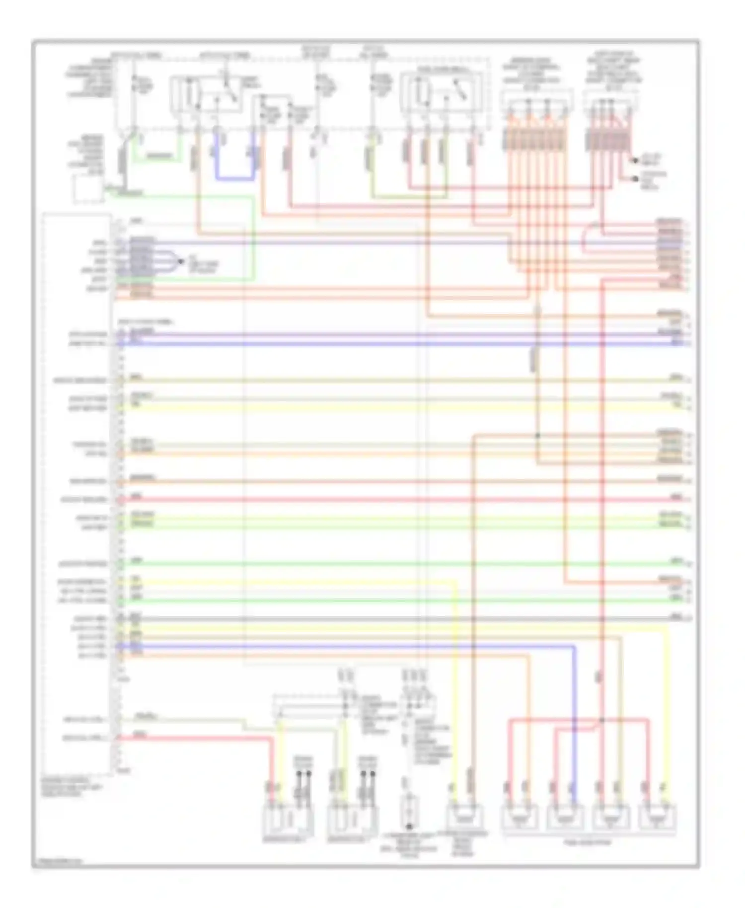 Wiring diagram ign coil ctrl 2 for Kia Rio I facelift (2002-2005) (1 of 1)