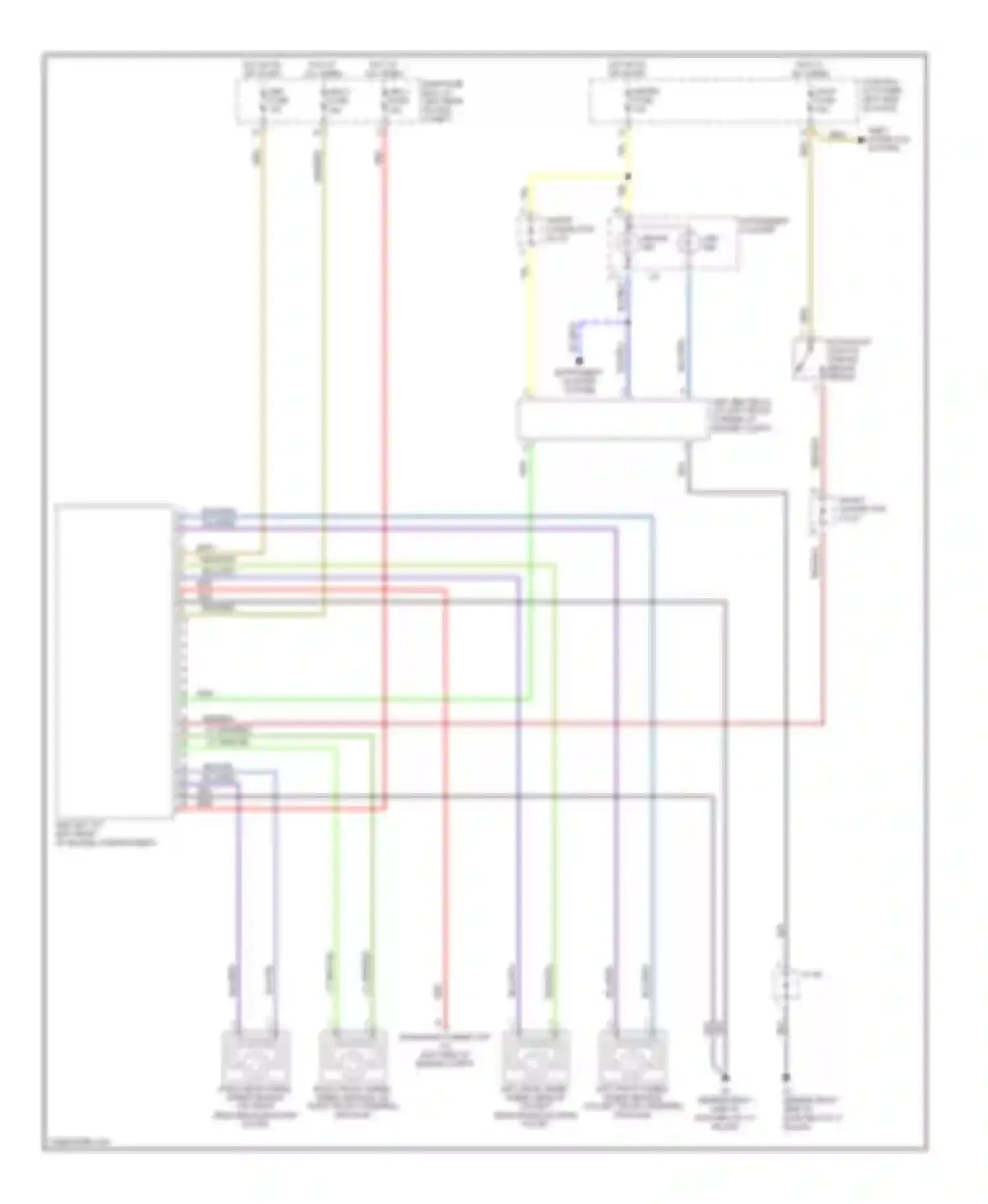 Wiring diagram short connector sc-03 for Kia Rio I facelift (2002-2005) (1 of 10)