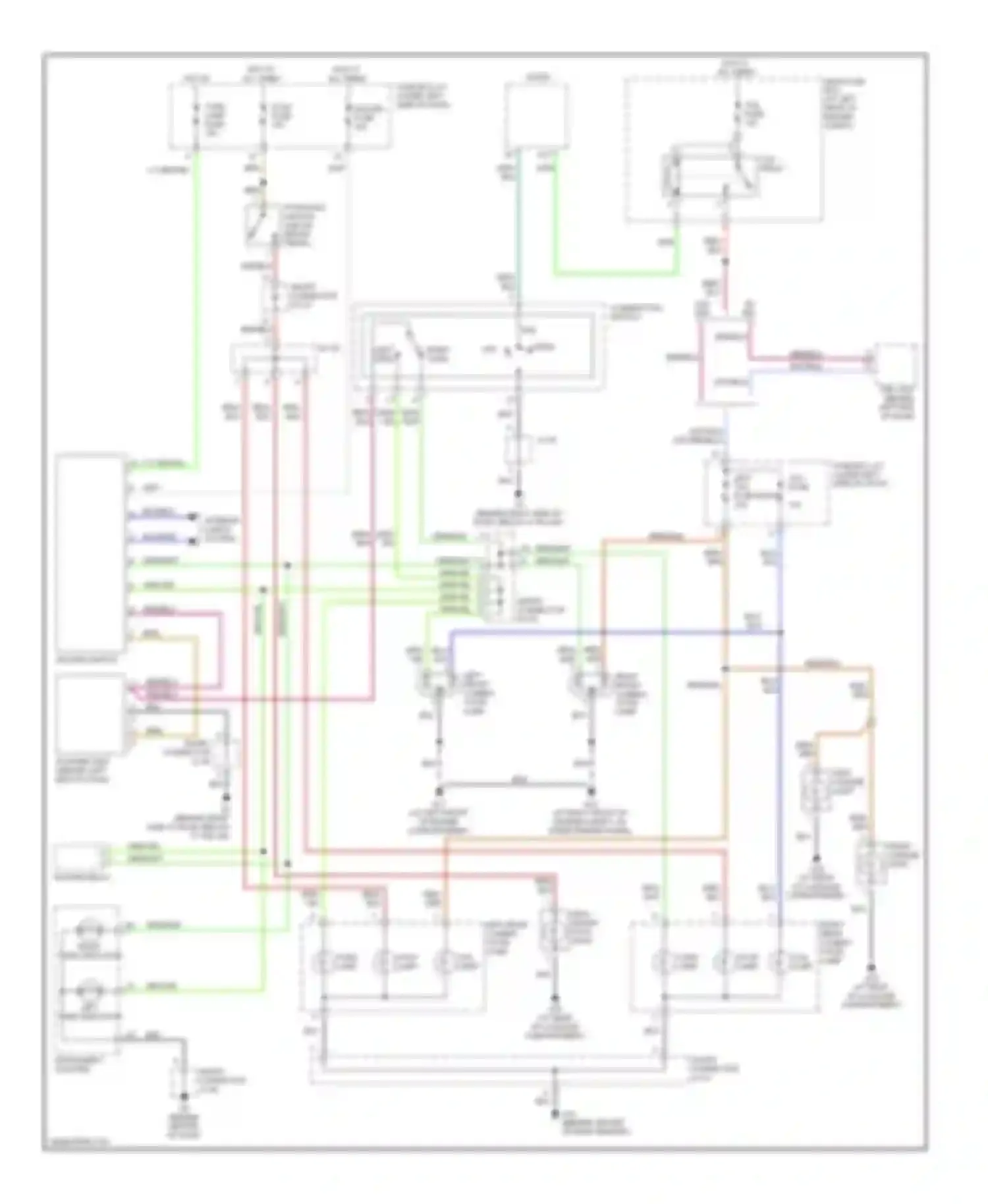 Wiring diagram wht for Kia Rio I facelift (2002-2005) (12 of 28)