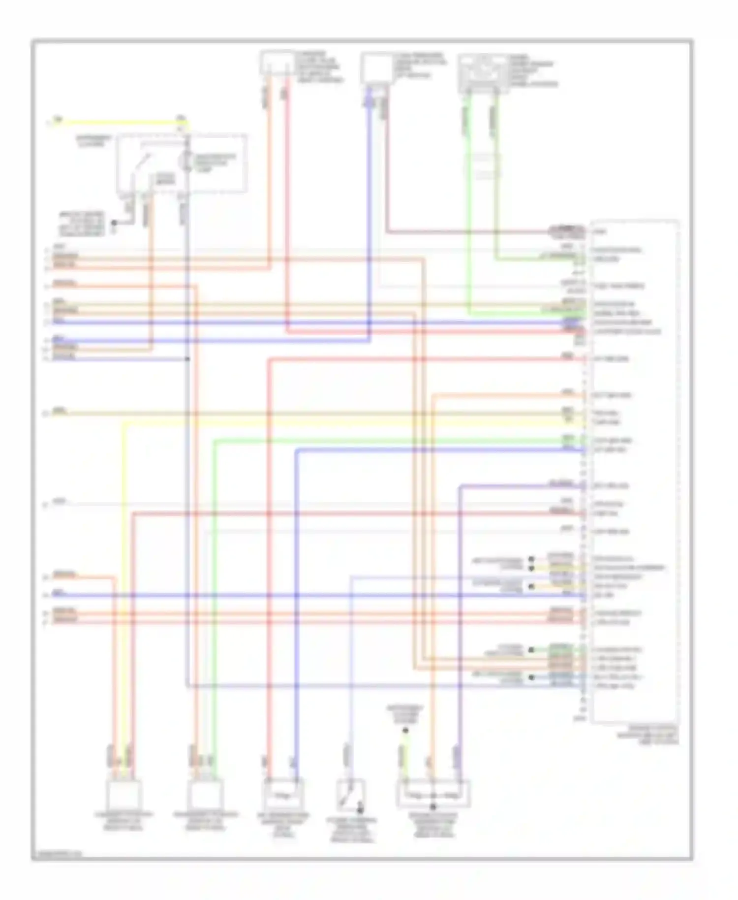 Wiring diagram yel/red for Kia Rio I facelift (2002-2005) (9 of 9)