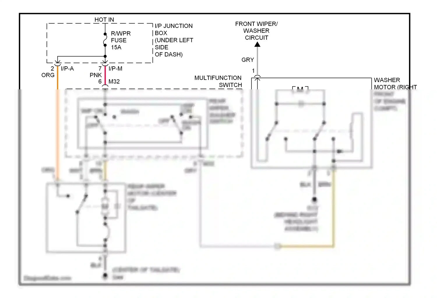 Kia Rio II facelift (2009-2011) blk wiring diagram  (52 of 52)