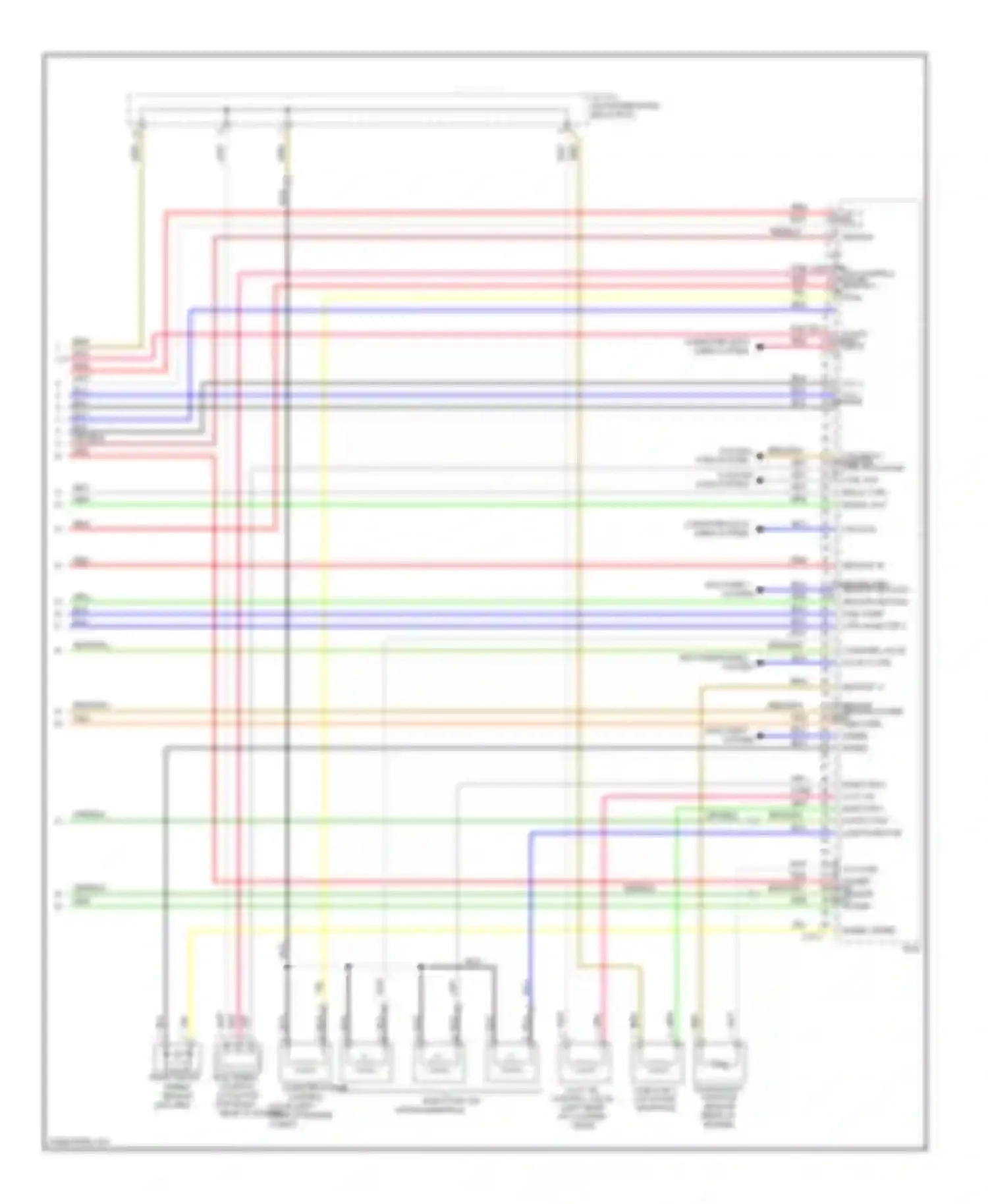 Wiring diagram injector 4 cvvt oil injector 1 output ind lamp injector 2 pnk for Kia Rio II facelift (2009-2011) (1 of 1)