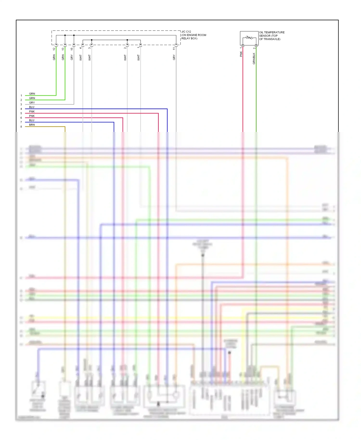 Wiring diagram nca for Kia Rio II facelift (2009-2011) (9 of 33)