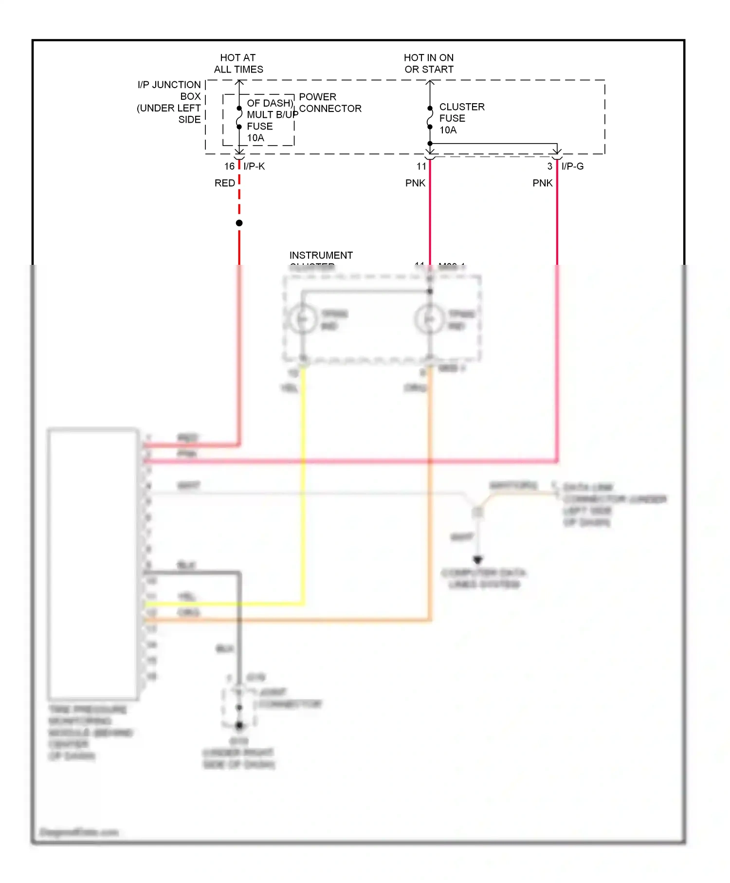 Wiring diagram blk for Kia Rio II (2005-2009) (54 of 54)