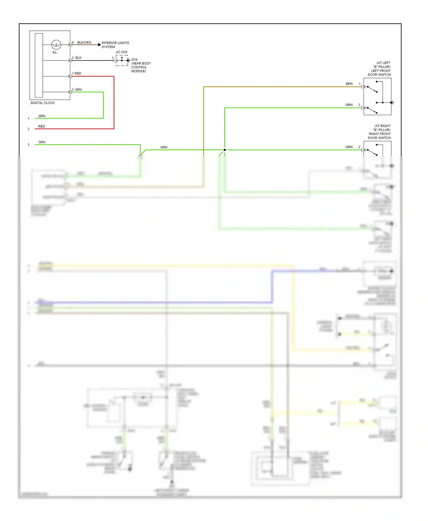 Kia Rio II (2005-2009) brn wiring diagram  (17 of 37)
