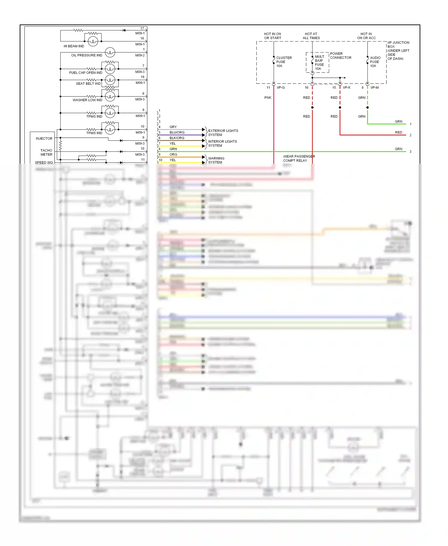 Kia Rio II (2005-2009) brn wiring diagram  (16 of 37)