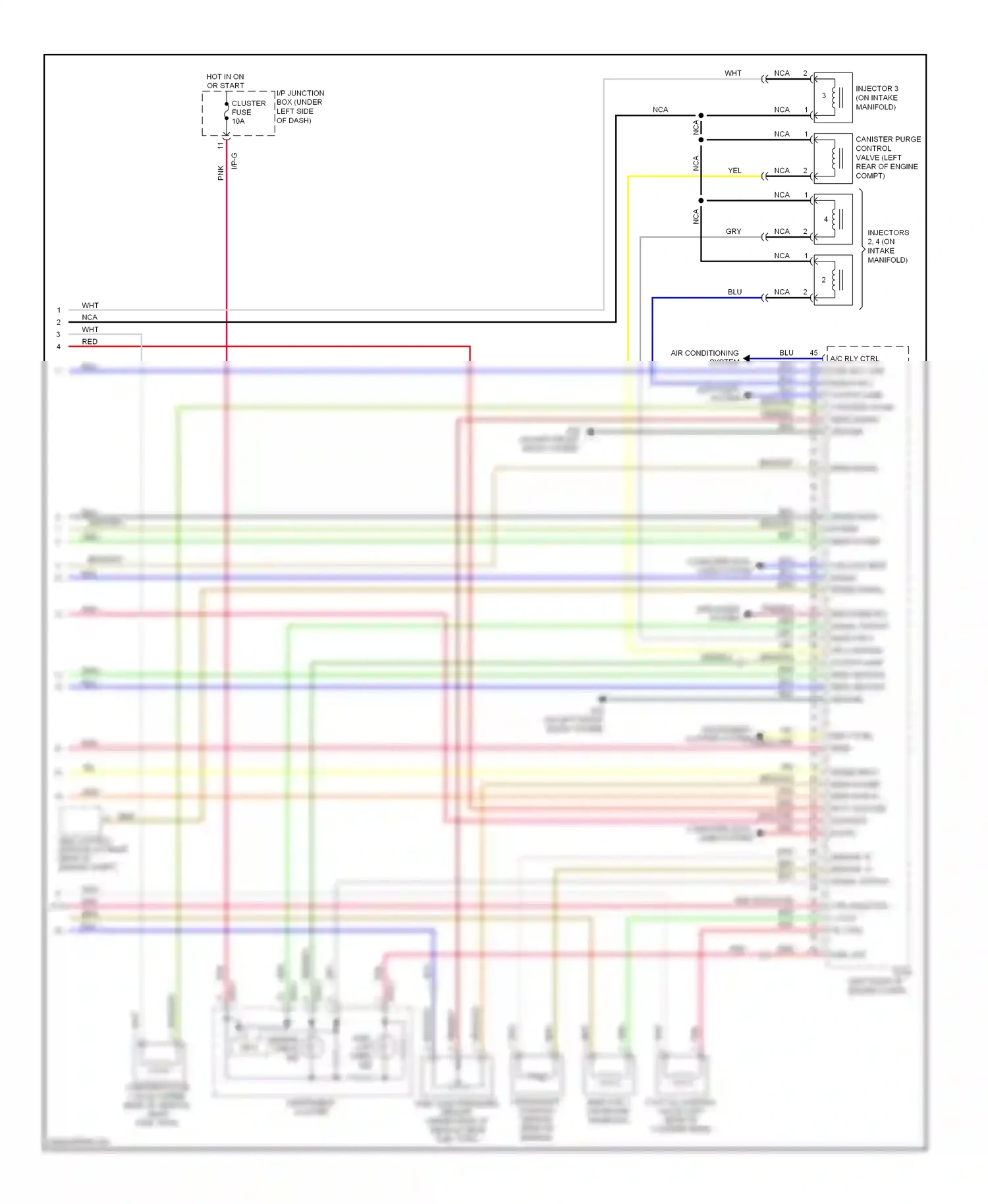 Kia Rio II (2005-2009) brn wiring diagram  (20 of 37)