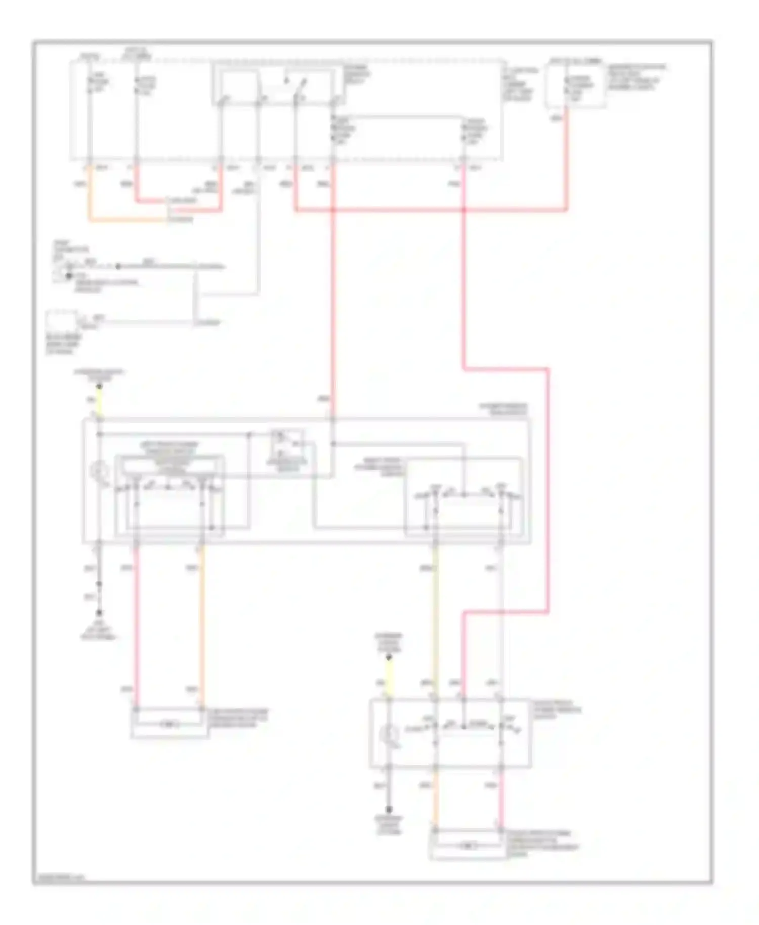 Wiring diagram off dn up for Kia Rio II (2005-2009)