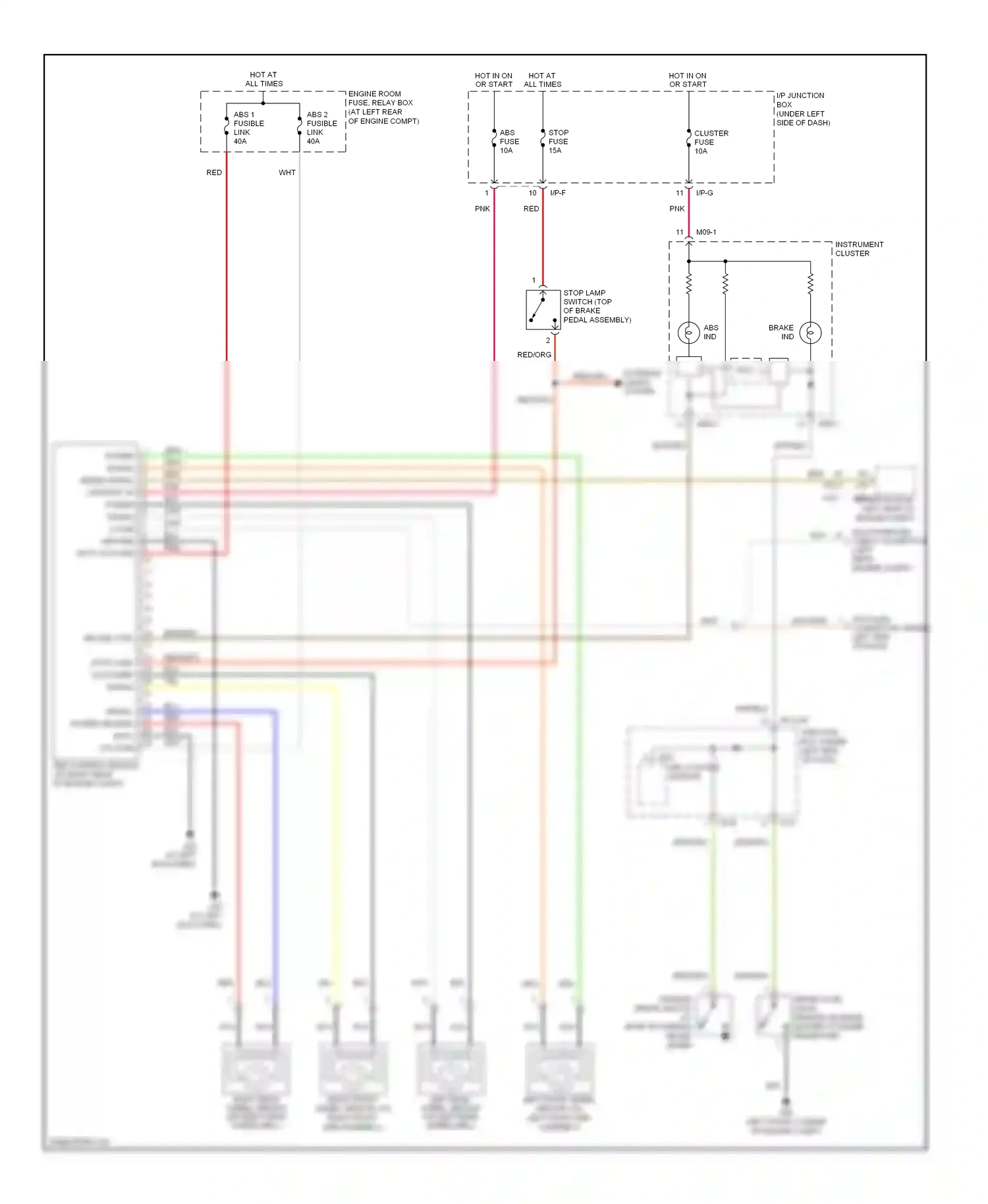 Wiring diagram nca for Kia Rio II (2005-2009) (1 of 36)