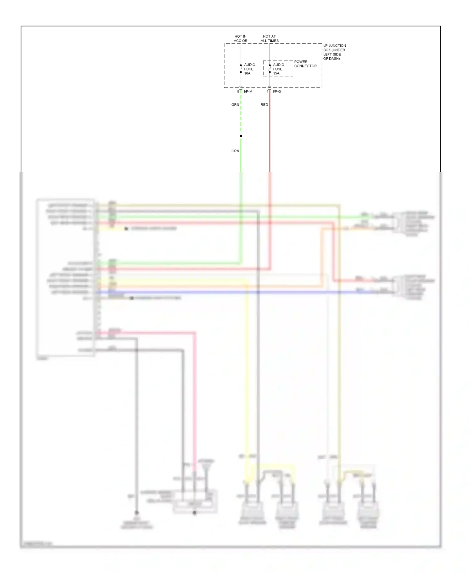 Wiring diagram nca for Kia Rio II (2005-2009) (33 of 36)