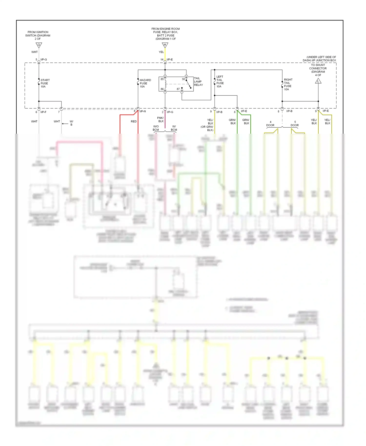 Wiring diagram nca for Kia Rio II (2005-2009) (28 of 36)