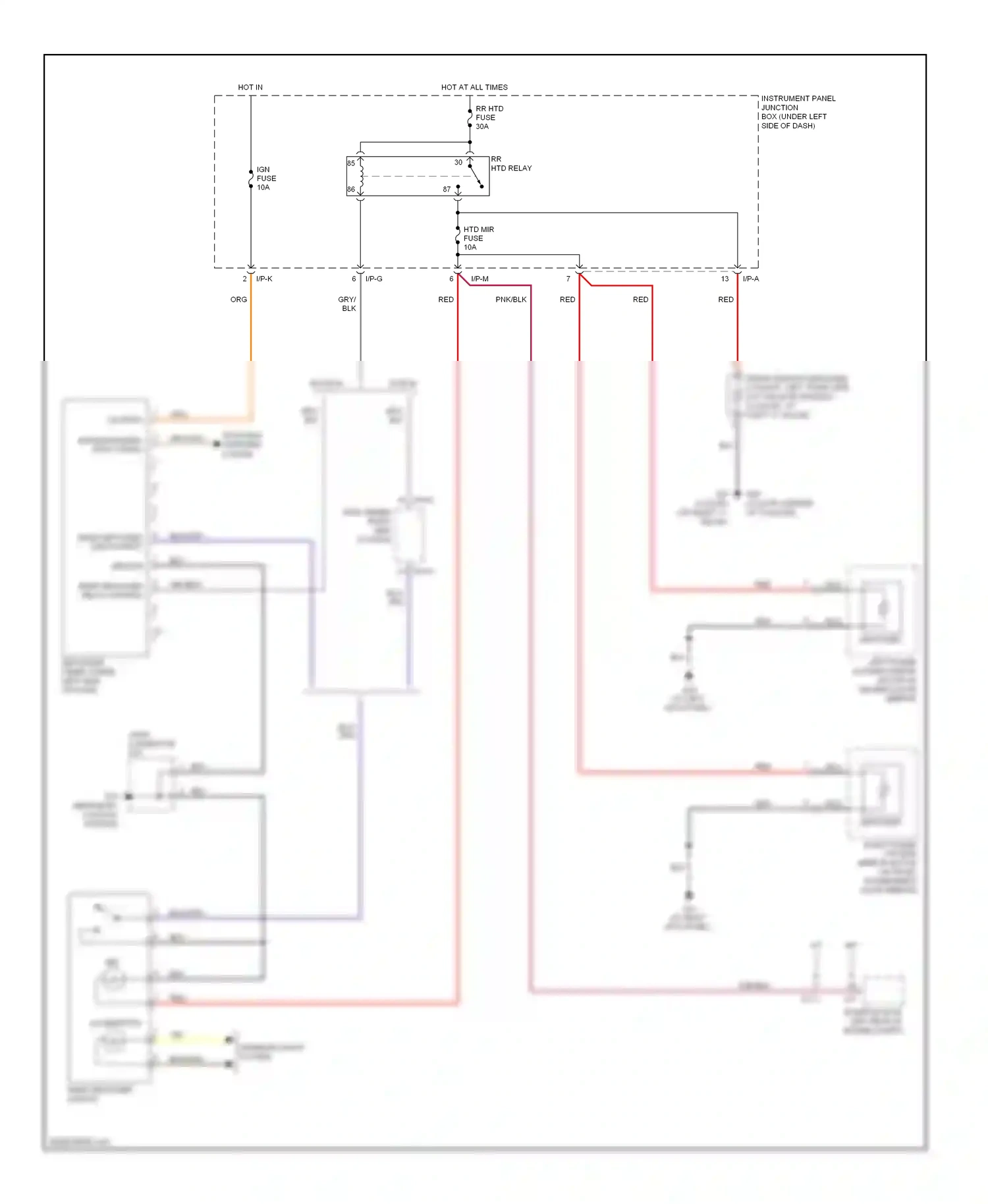 Wiring diagram nca for Kia Rio II (2005-2009) (4 of 36)