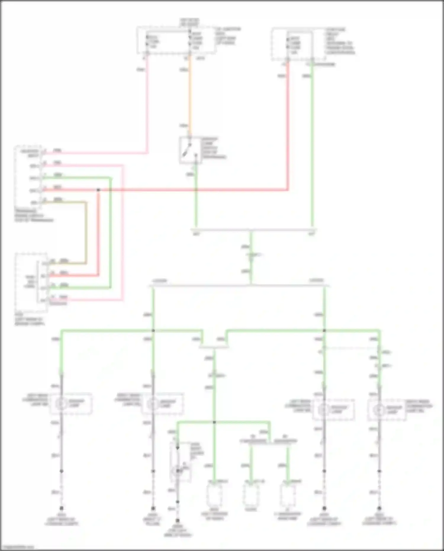 Wiring diagram a/v, navigation head unit for Kia Rio III facelift (2015-2017) (2 of 18)