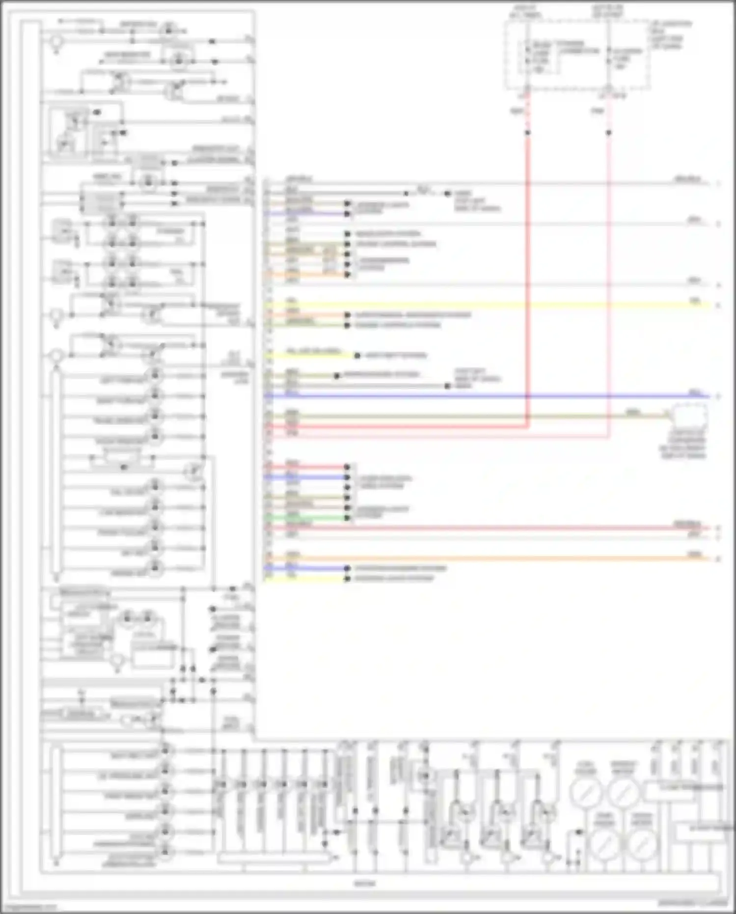 Wiring diagram c-can transceiver for Kia Rio III facelift (2015-2017) (6 of 11)