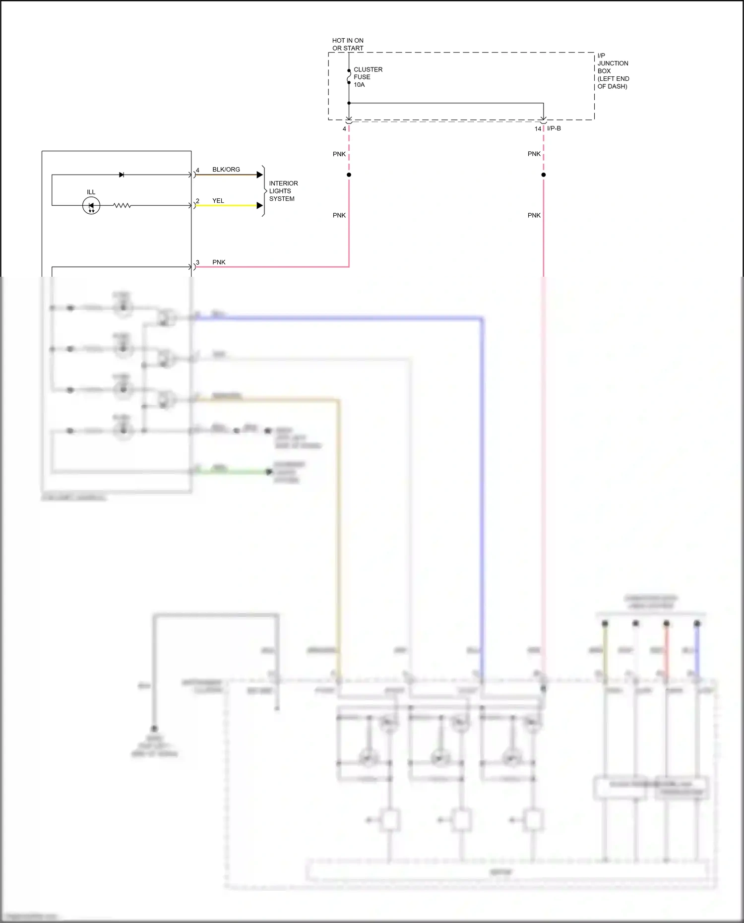 Wiring diagram d out for Kia Rio III facelift (2015-2017) (1 of 1)