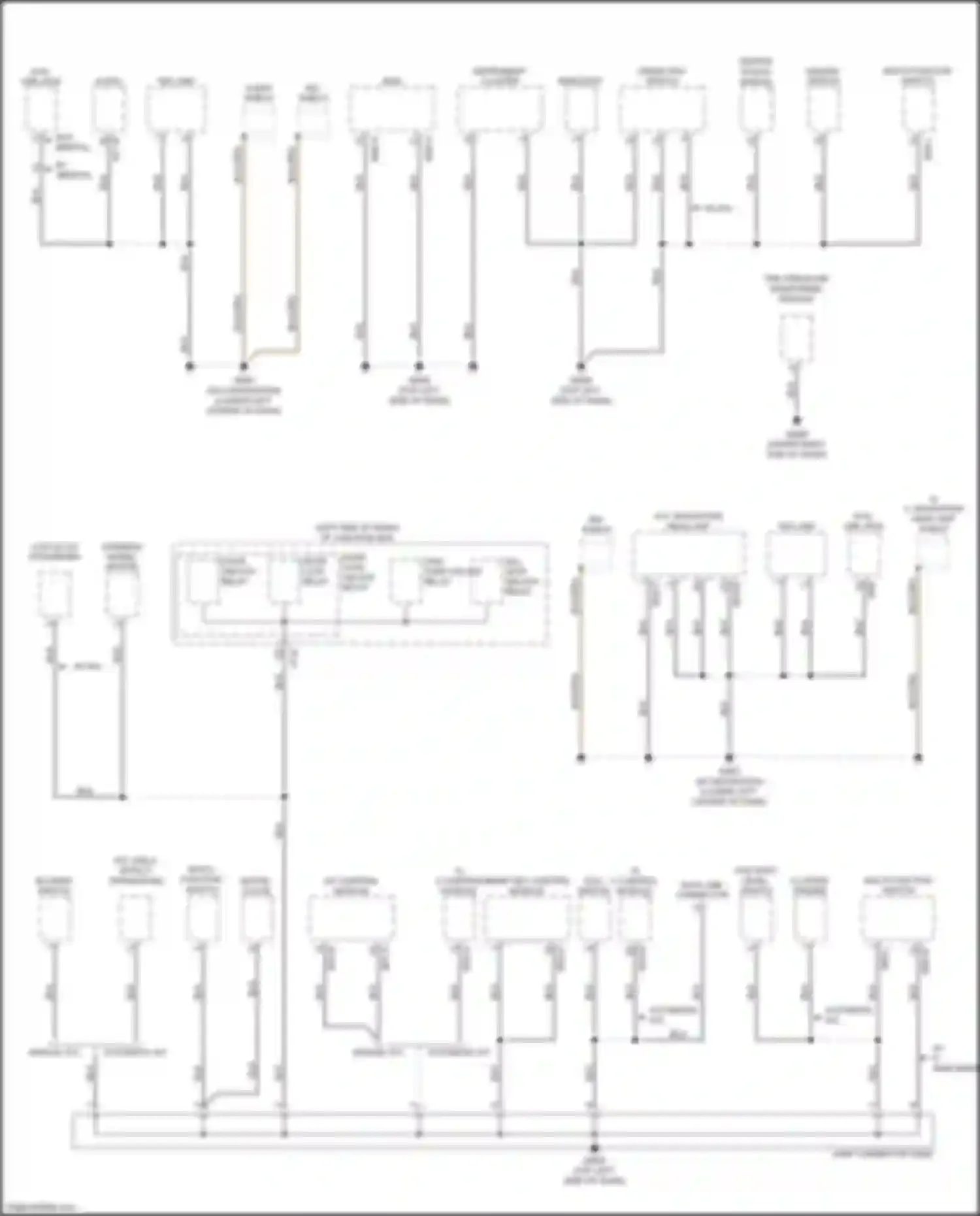 Wiring diagram data link connector for Kia Rio III facelift (2015-2017) (3 of 5)