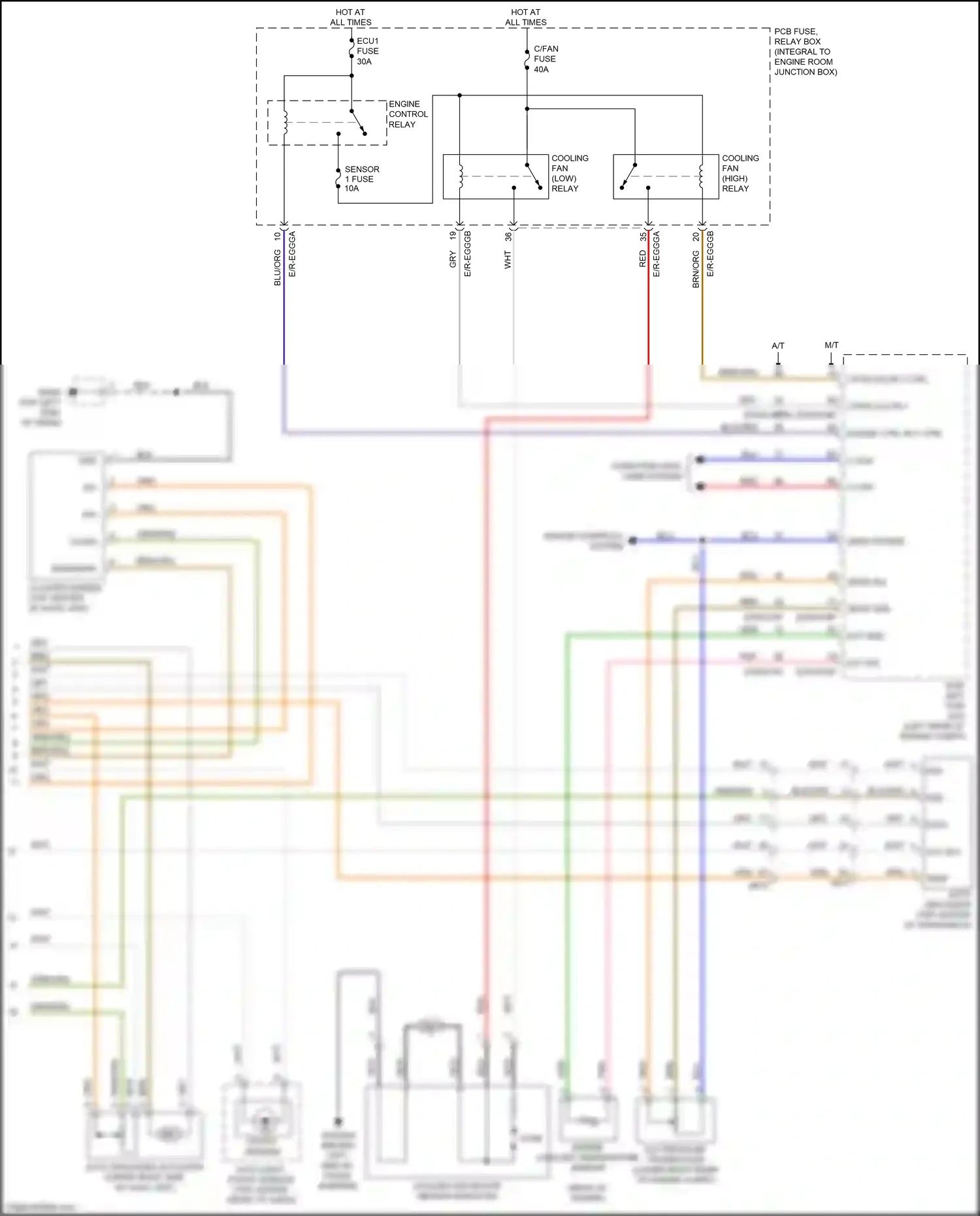 Wiring diagram nca for Kia Rio III facelift (2015-2017) (2 of 61)