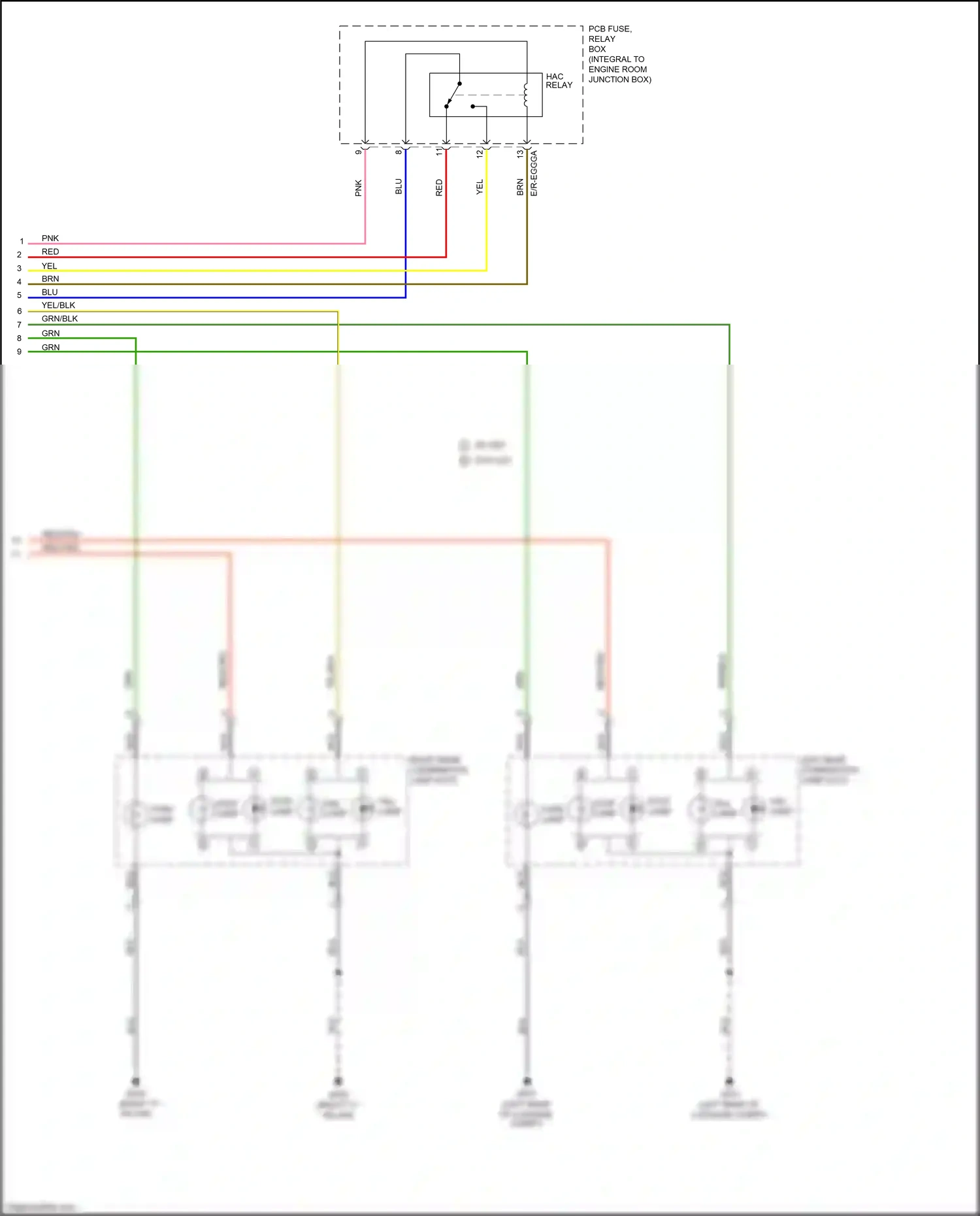 Wiring diagram pnk for Kia Rio III facelift (2015-2017) (25 of 87)