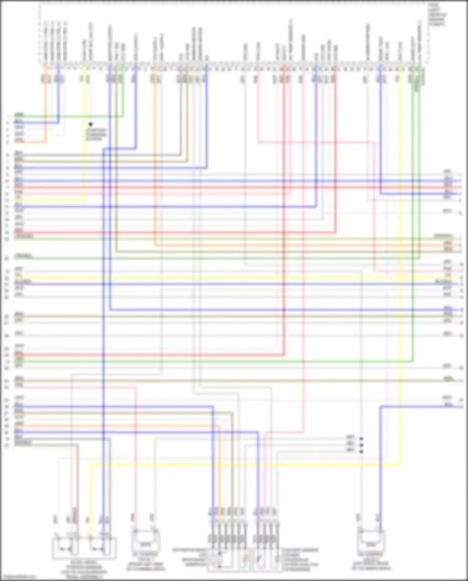 Wiring diagram sensor heater for Kia Rio III facelift (2015-2017) (1 of 2)
