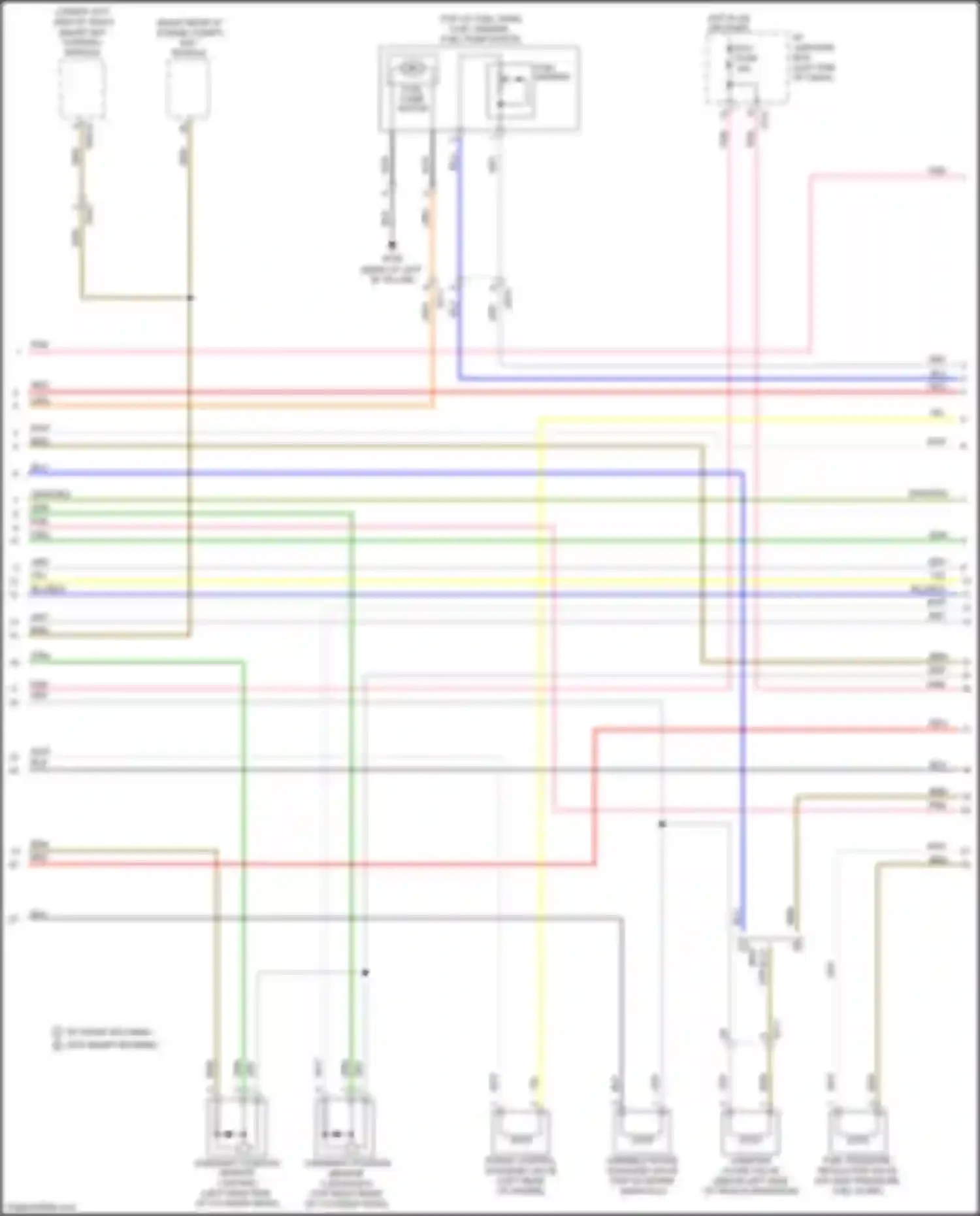 Wiring diagram variable intake solenoid valve for Kia Rio III facelift (2015-2017) (1 of 2)