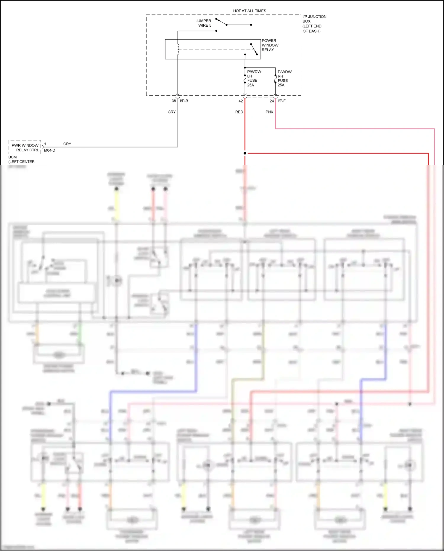 Wiring diagram yel for Kia Rio III facelift (2015-2017) (30 of 77)
