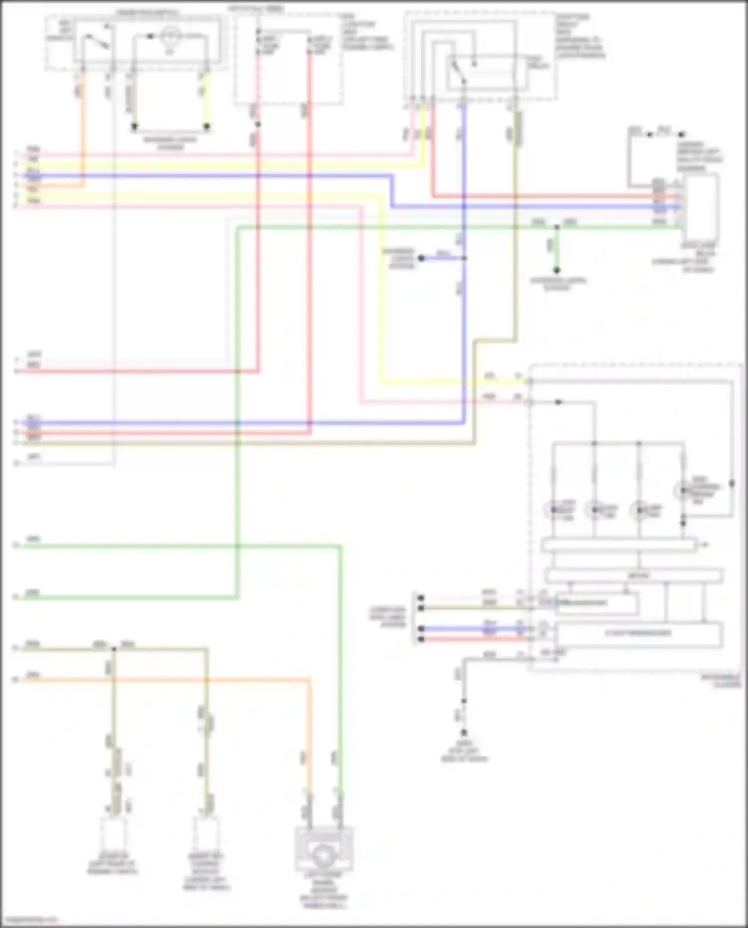 Rio Kia III (2011-2015): Anti-lock brakes circuit (2 of 2)