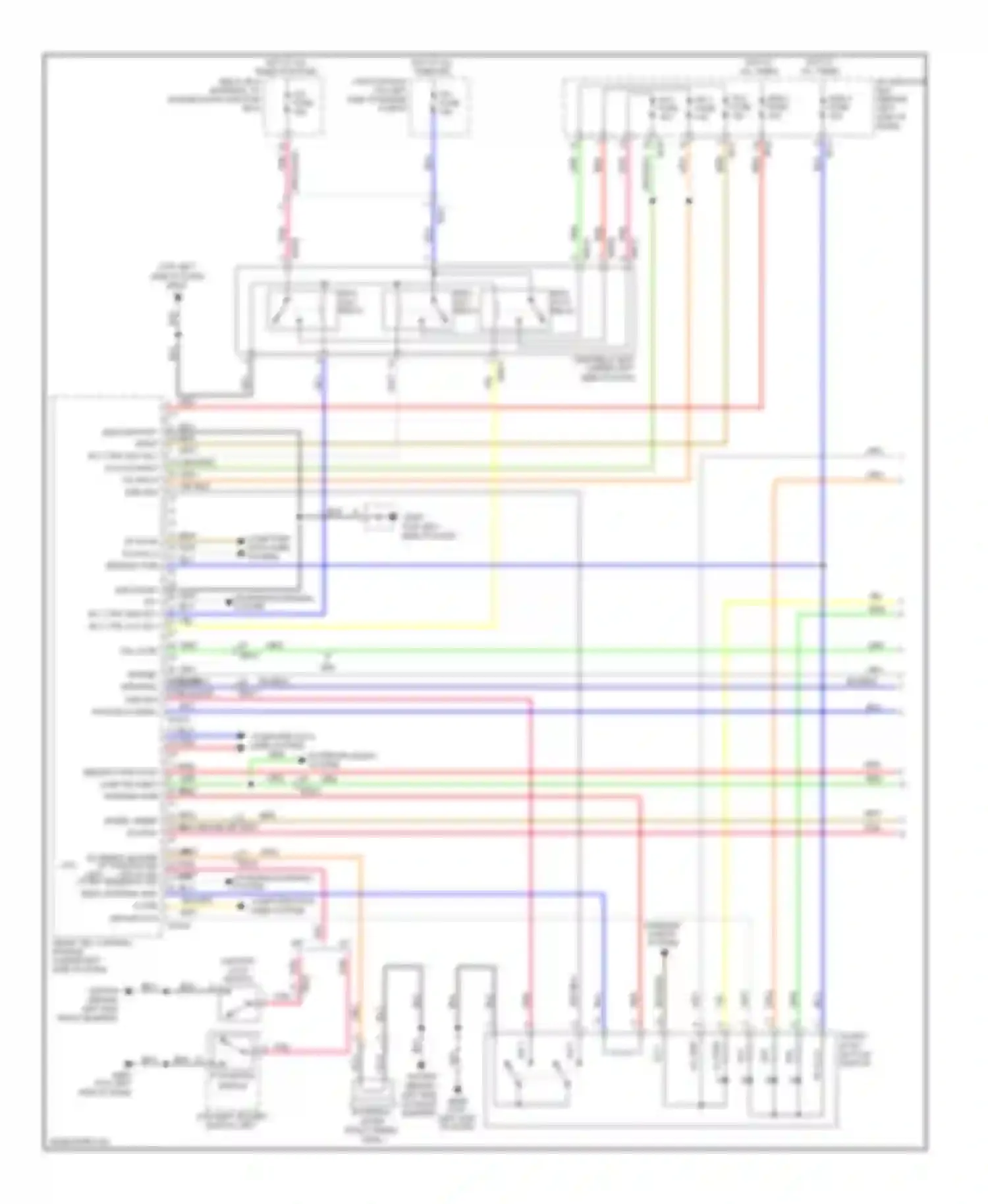 Rio Kia III (2011-2015): Immobilizer circuit, with smart key system (1 of 2)