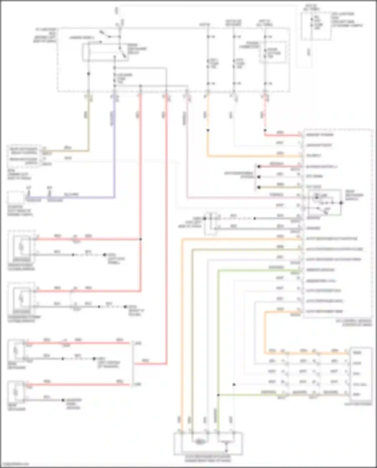 Rio Kia III (2011-2015): Defoggers circuit, auto a/c