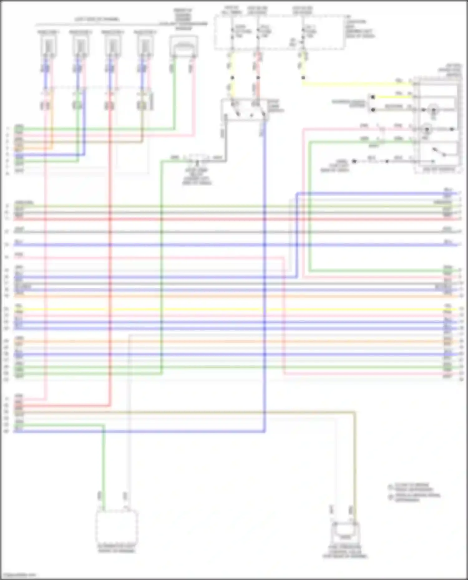 Rio Kia III (2011-2015): Wiring diagram engine performance 1.6l, mfi control circuit, m/t (4 of 5)