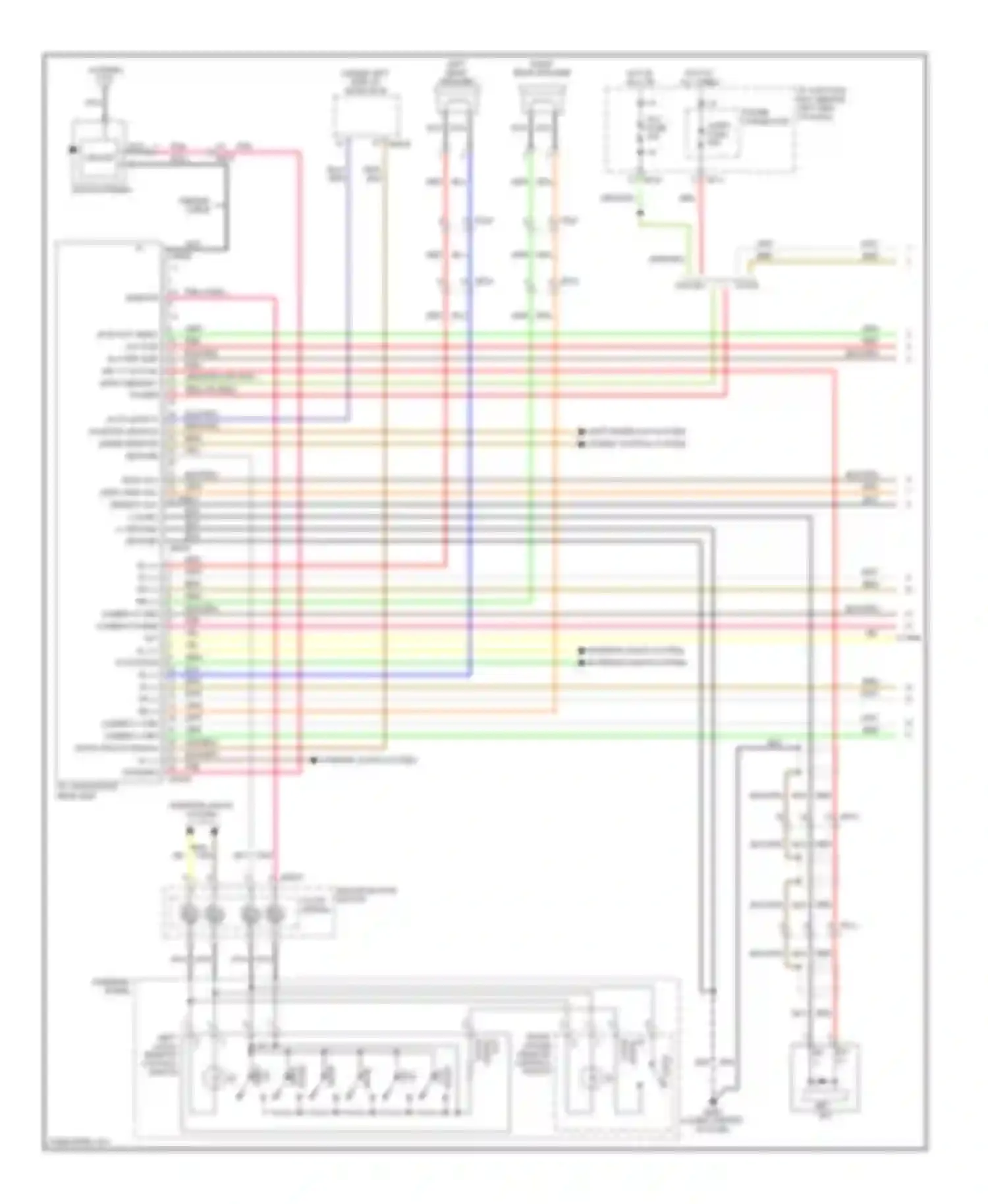 Rio Kia III (2011-2015): Premium radio circuit, with navigation (1 of 2)