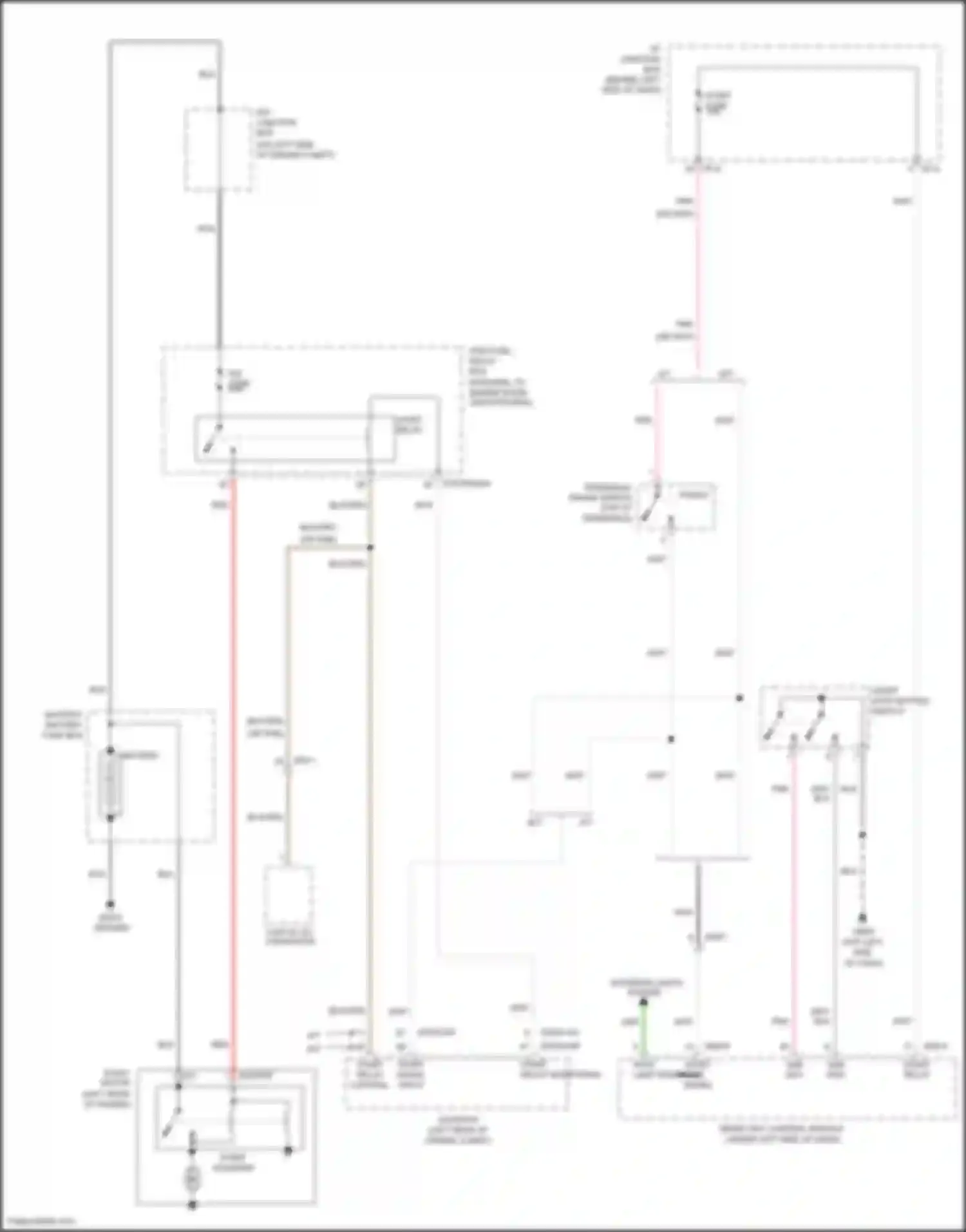 Rio Kia III (2011-2015): Starting circuit, w/ smart key & w/ isg