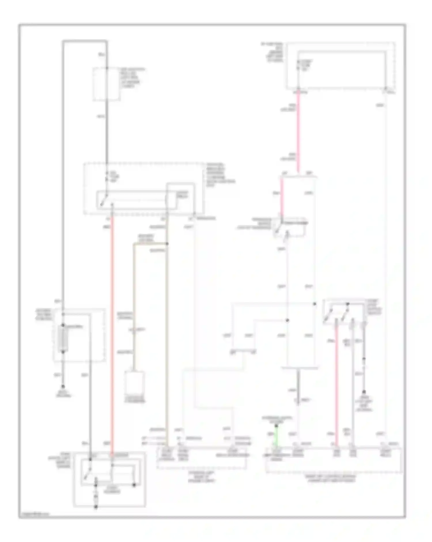 Rio Kia III (2011-2015): Starting circuit, with smart key & with isg