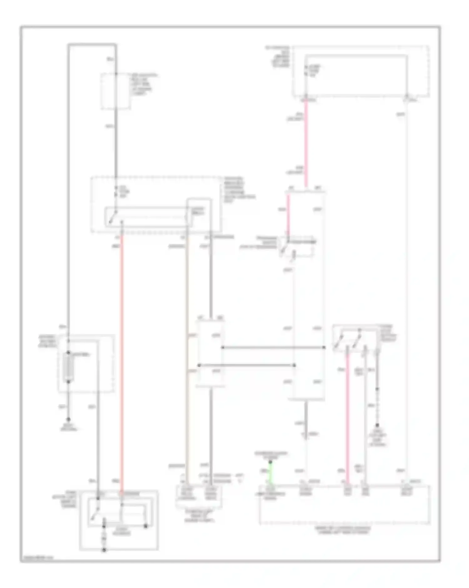 Rio Kia III (2011-2015): Starting circuit, with smart key & without isg