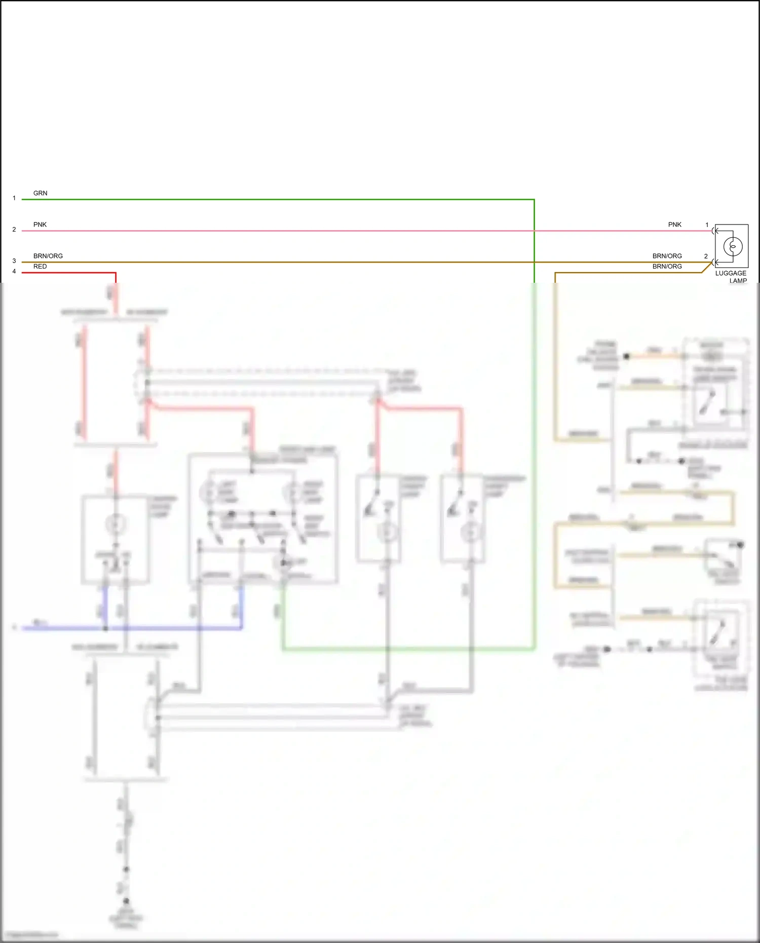 Wiring diagram blu for Kia Rio III (2011-2015) (42 of 102)