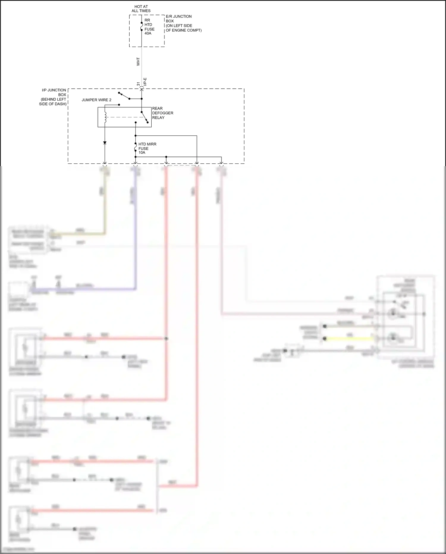 Kia Rio III (2011-2015) blu/org wiring diagram  (7 of 32)