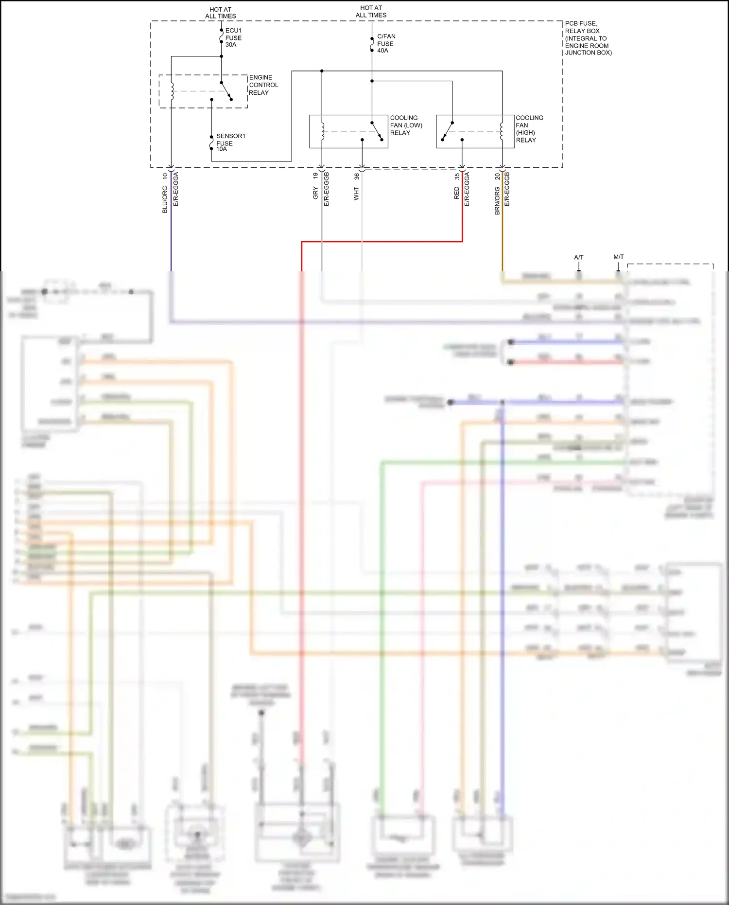 Kia Rio III (2011-2015) data wiring diagram  (2 of 3)