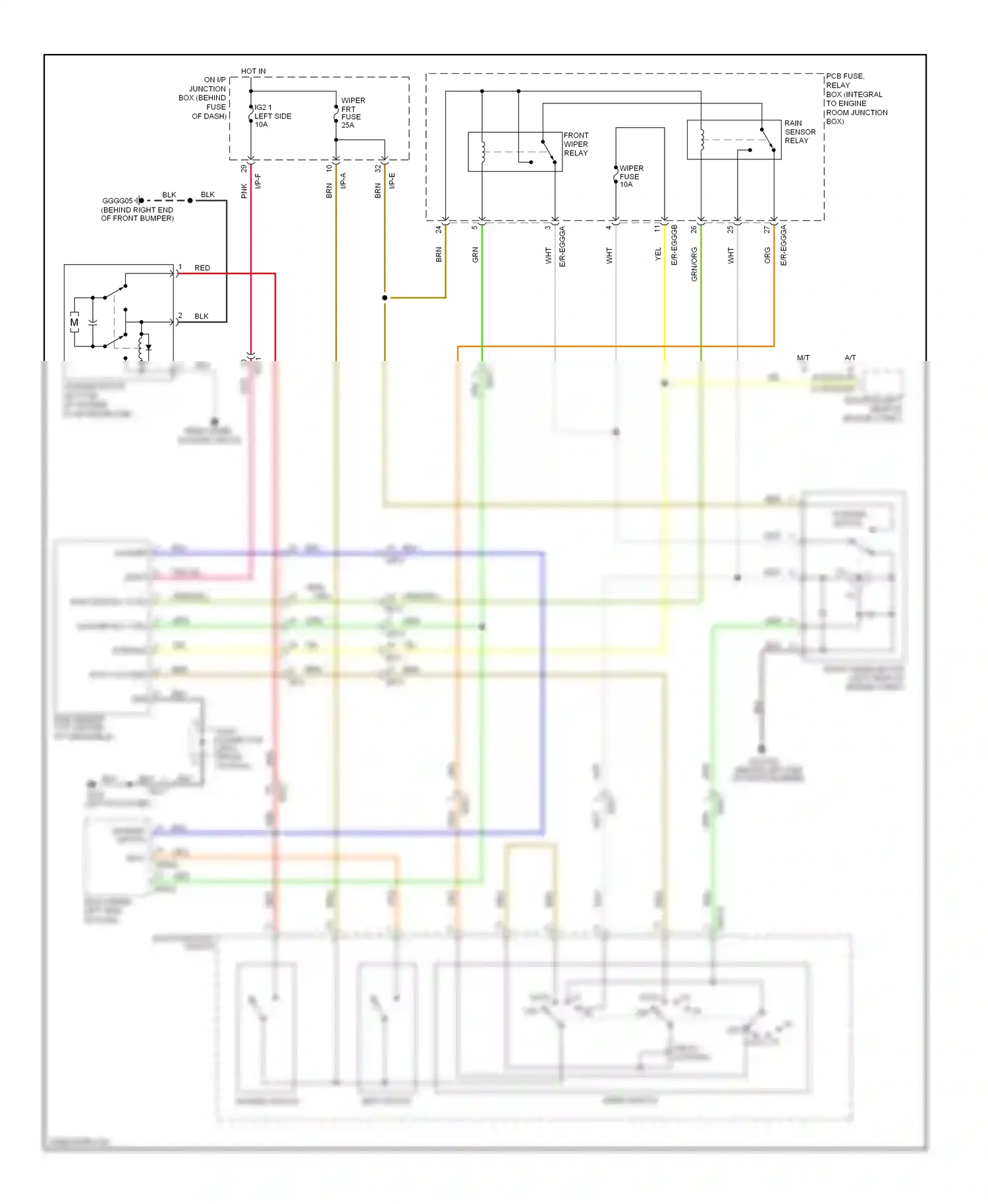 Wiring diagram e/r-egggb for Kia Rio III (2011-2015) (12 of 17)