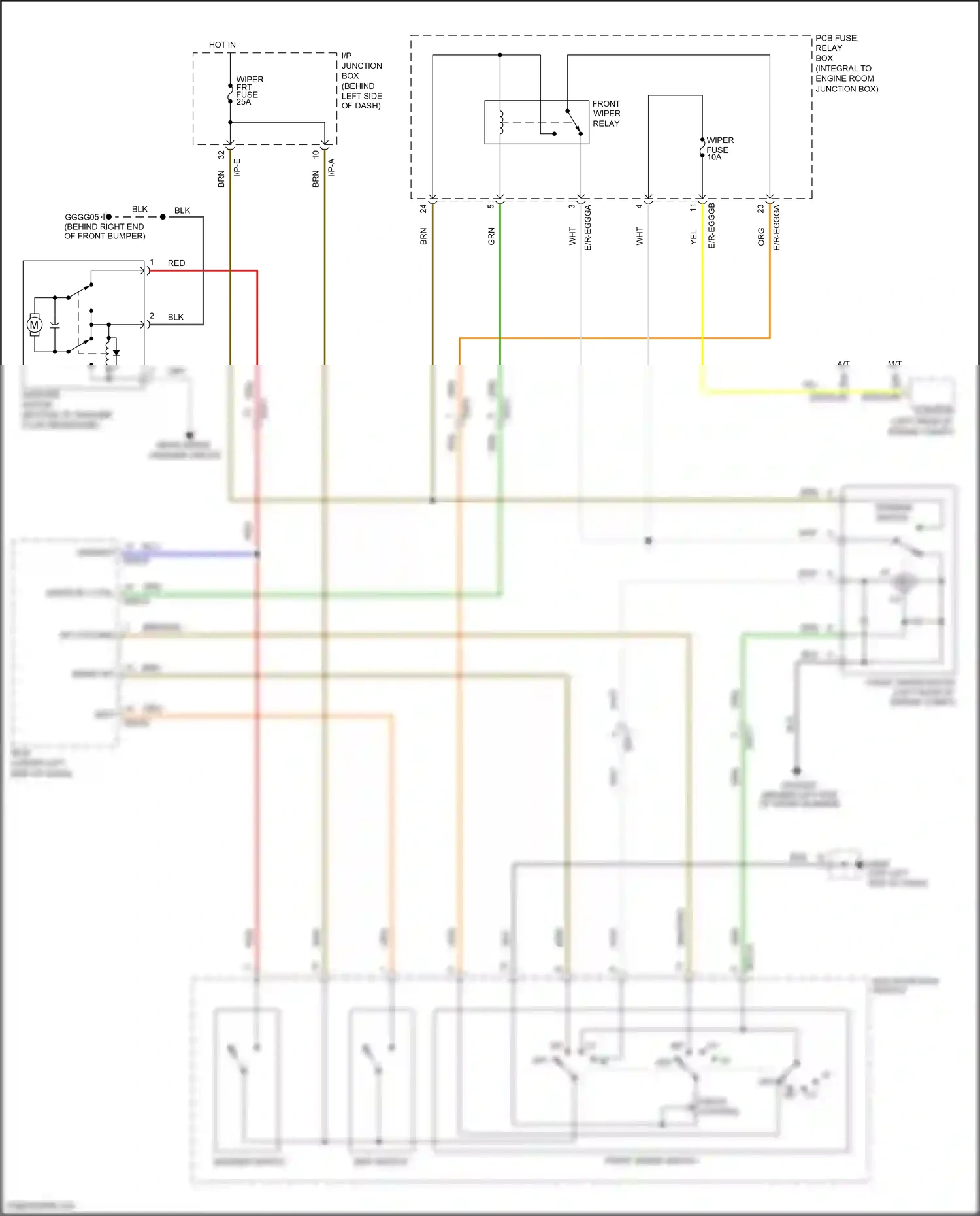 Kia Rio III (2011-2015) grn wiring diagram  (74 of 101)