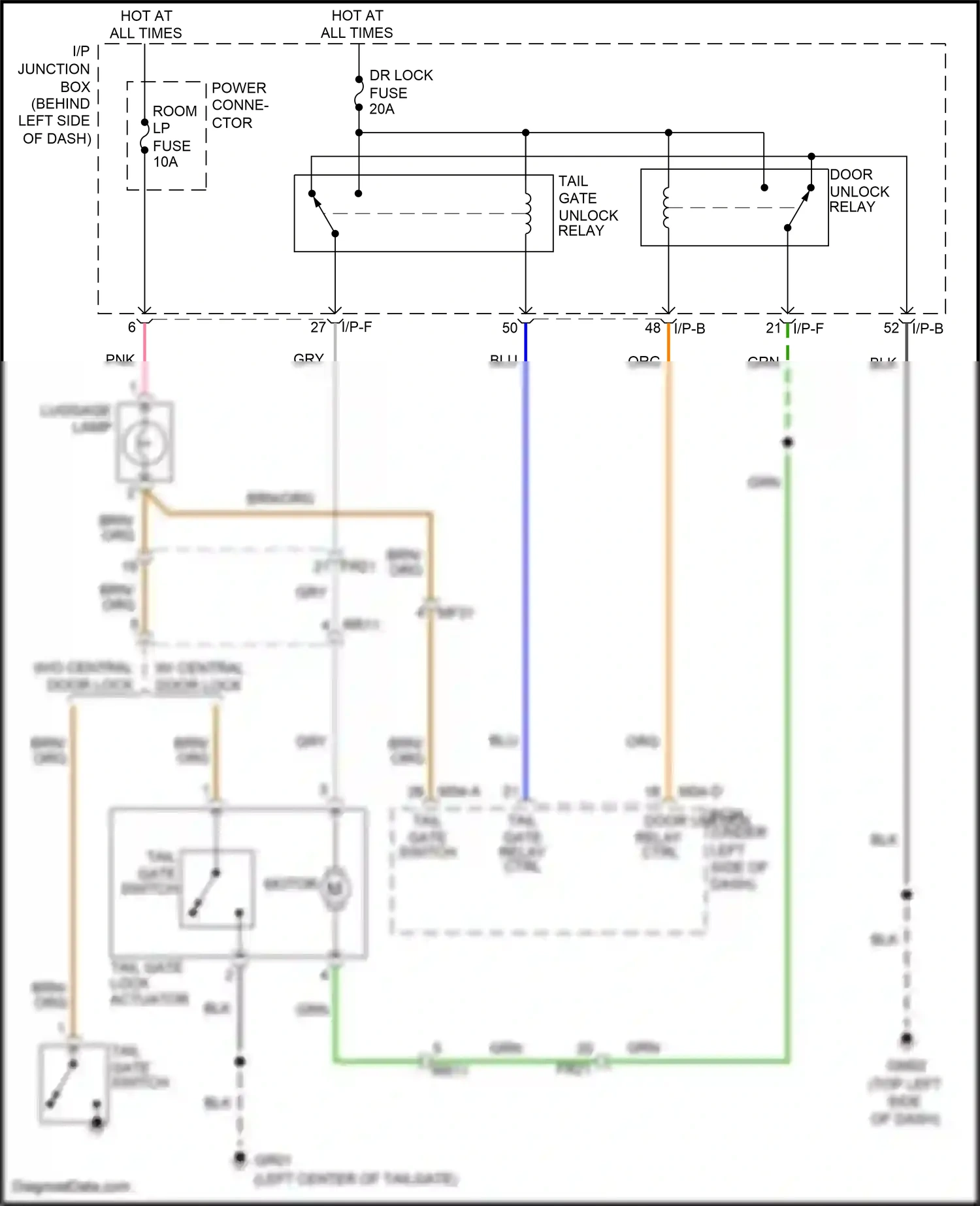 Kia Rio III (2011-2015) grn wiring diagram  (77 of 101)