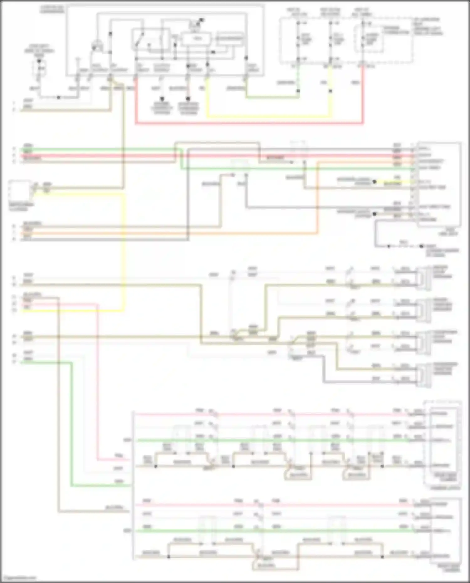 Wiring diagram instrument cluster for Kia Rio III (2011-2015) (26 of 38)
