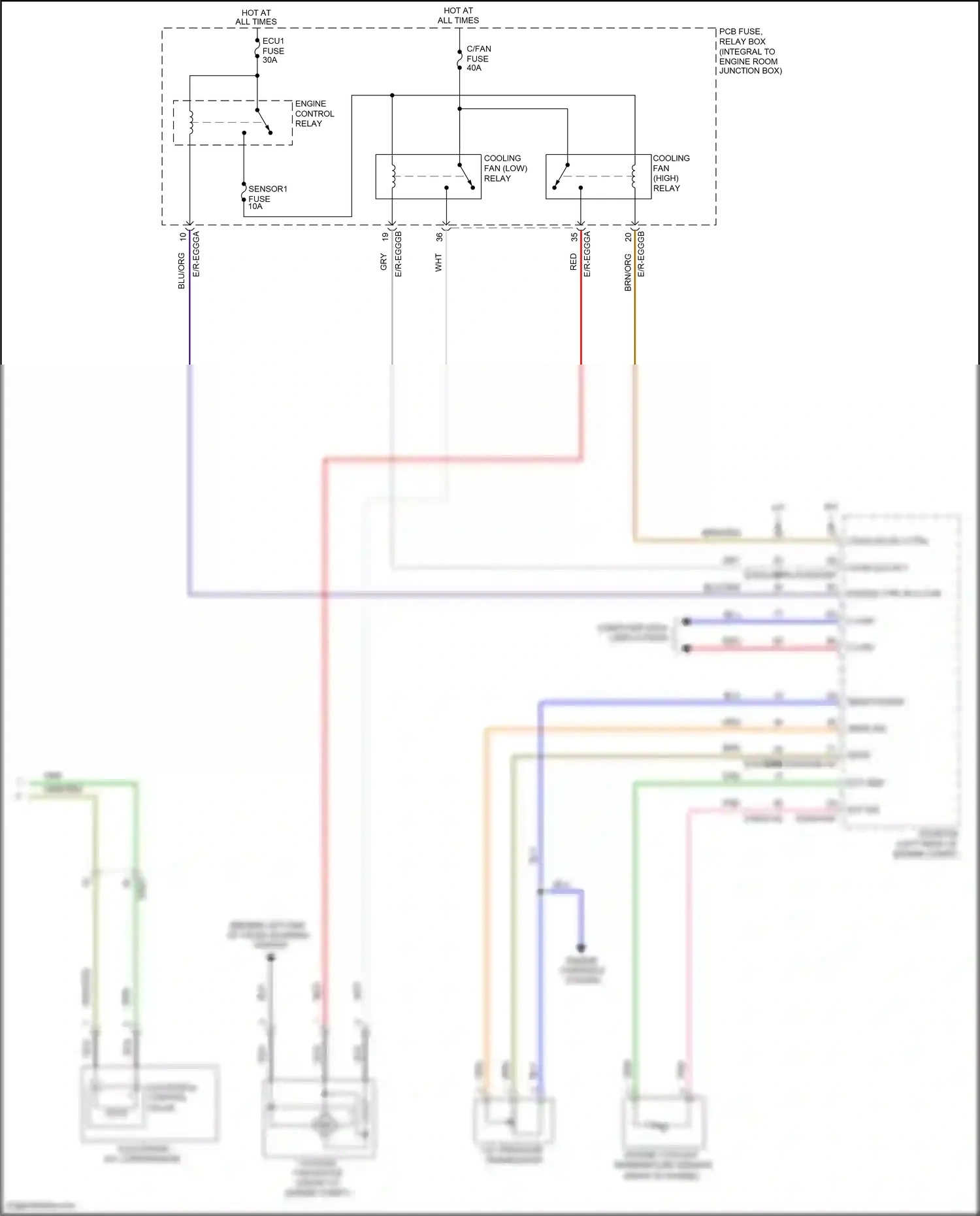 Wiring diagram nca for Kia Rio III (2011-2015) (10 of 76)
