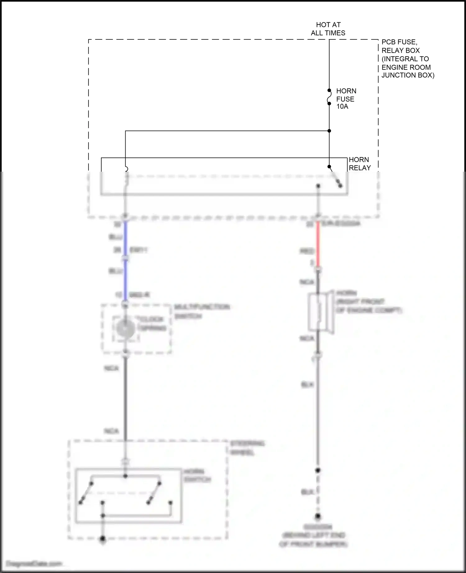 Wiring diagram nca for Kia Rio III (2011-2015) (30 of 76)