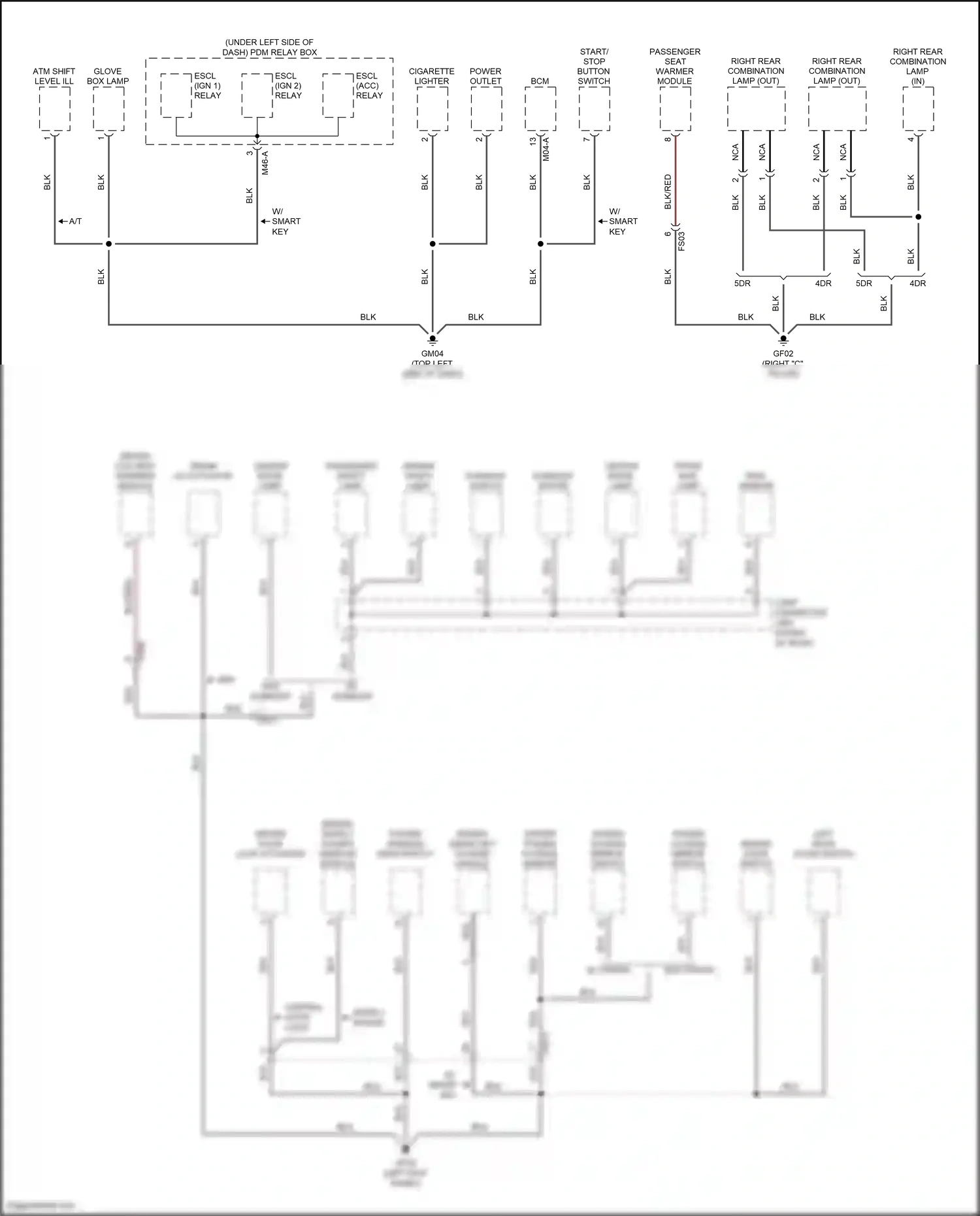 Wiring diagram nca for Kia Rio III (2011-2015) (24 of 76)
