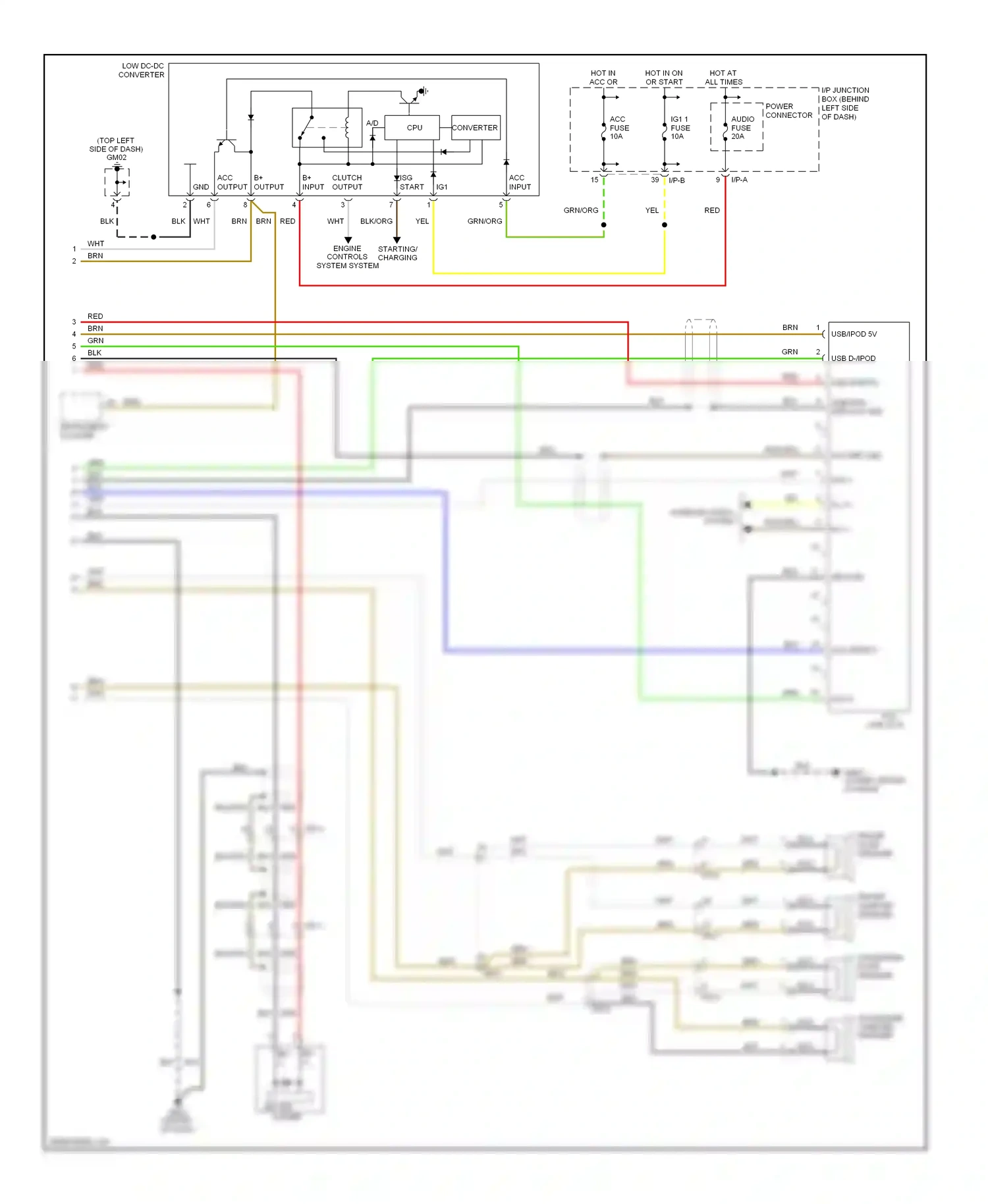 Wiring diagram nca for Kia Rio III (2011-2015) (44 of 76)