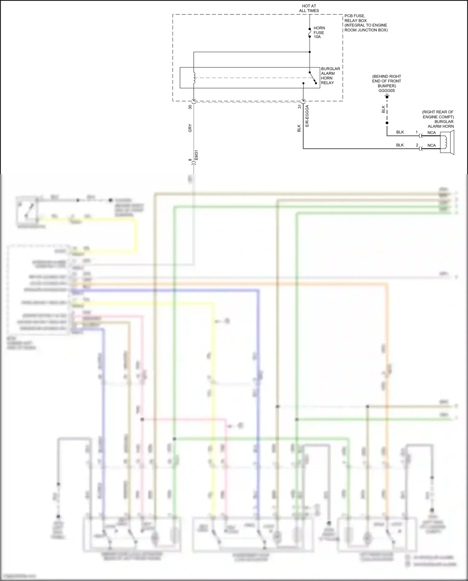 Wiring diagram nca for Kia Rio III (2011-2015) (6 of 76)