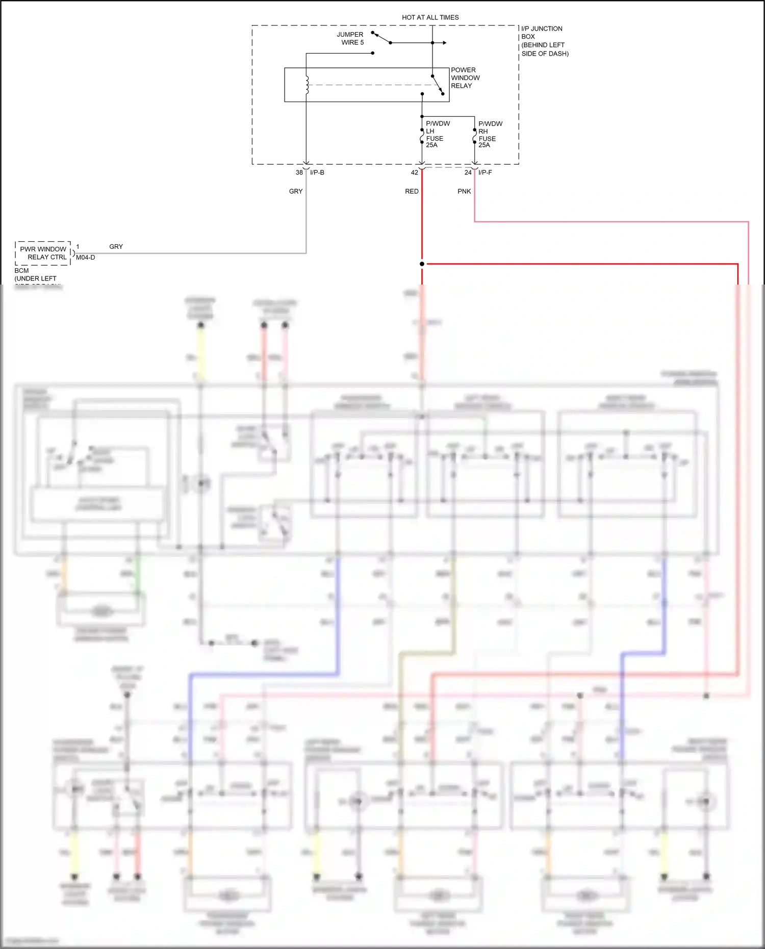 Wiring diagram off dn for Kia Rio III (2011-2015) (1 of 1)