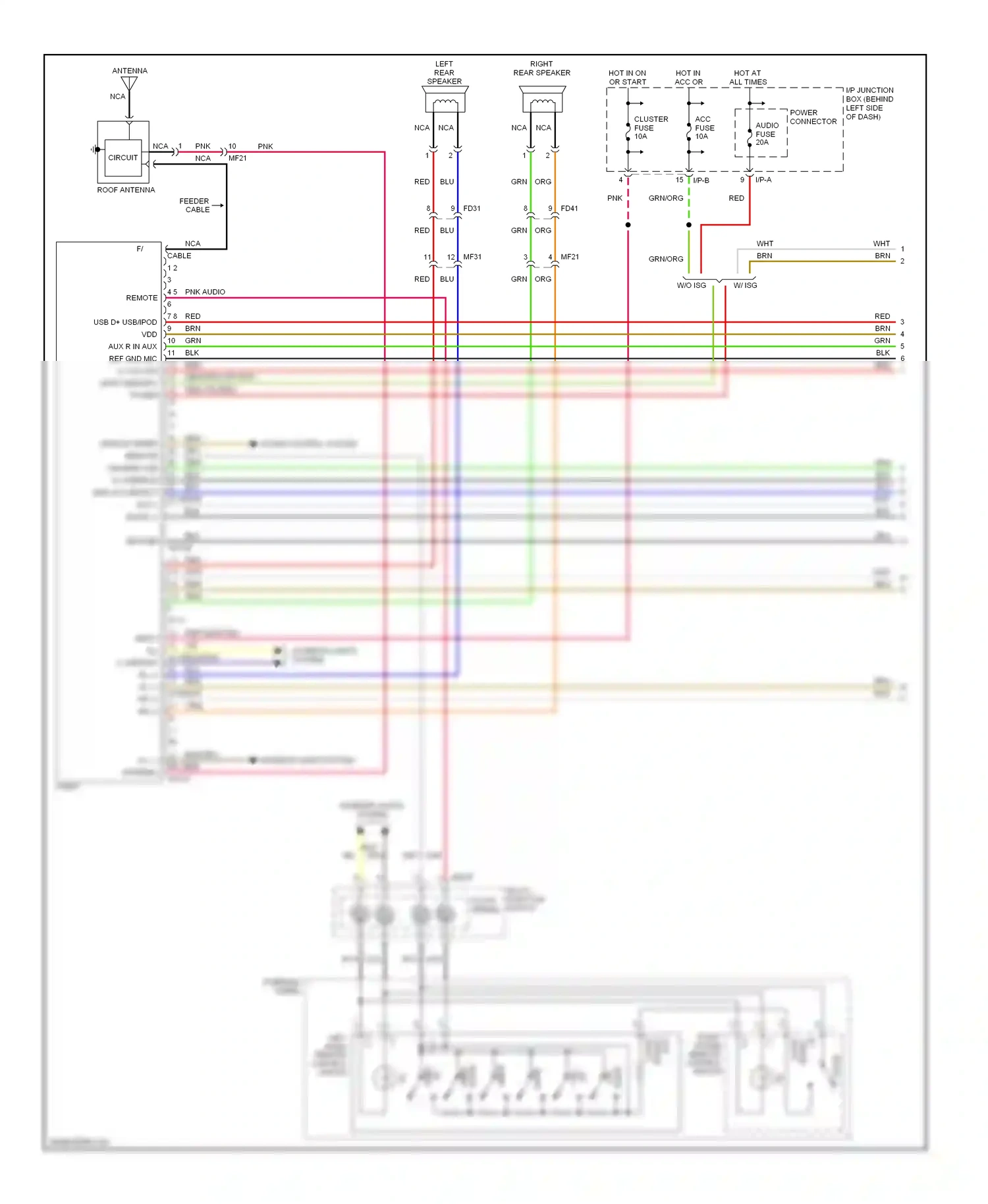 Kia Rio III (2011-2015) pnk wiring diagram  (62 of 102)
