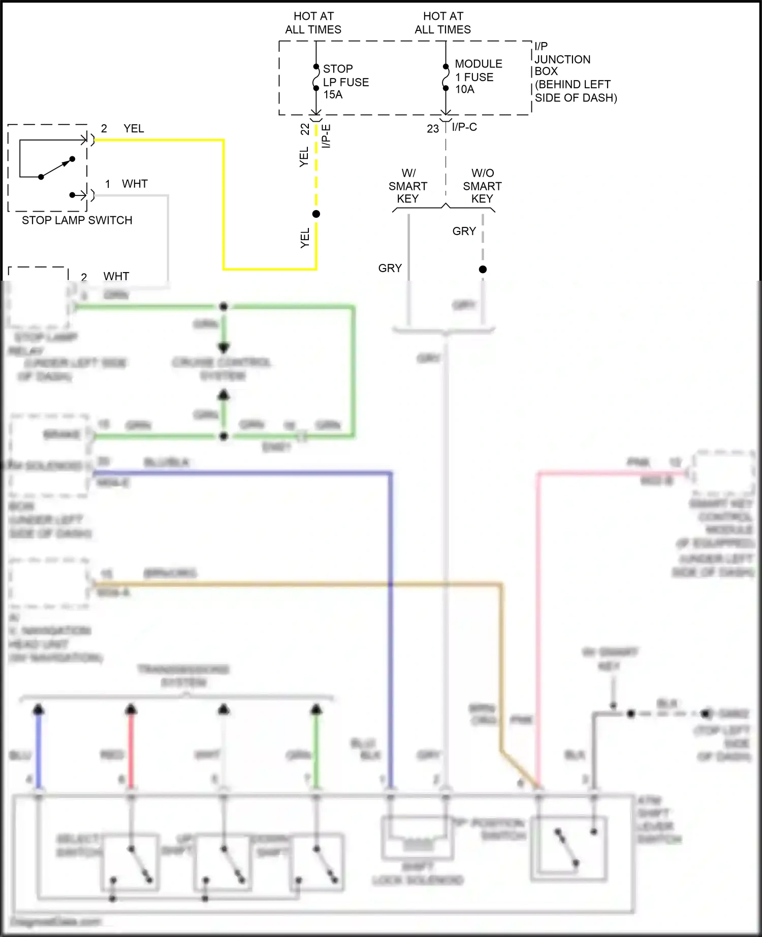 Kia Rio III (2011-2015) red wiring diagram  (72 of 112)